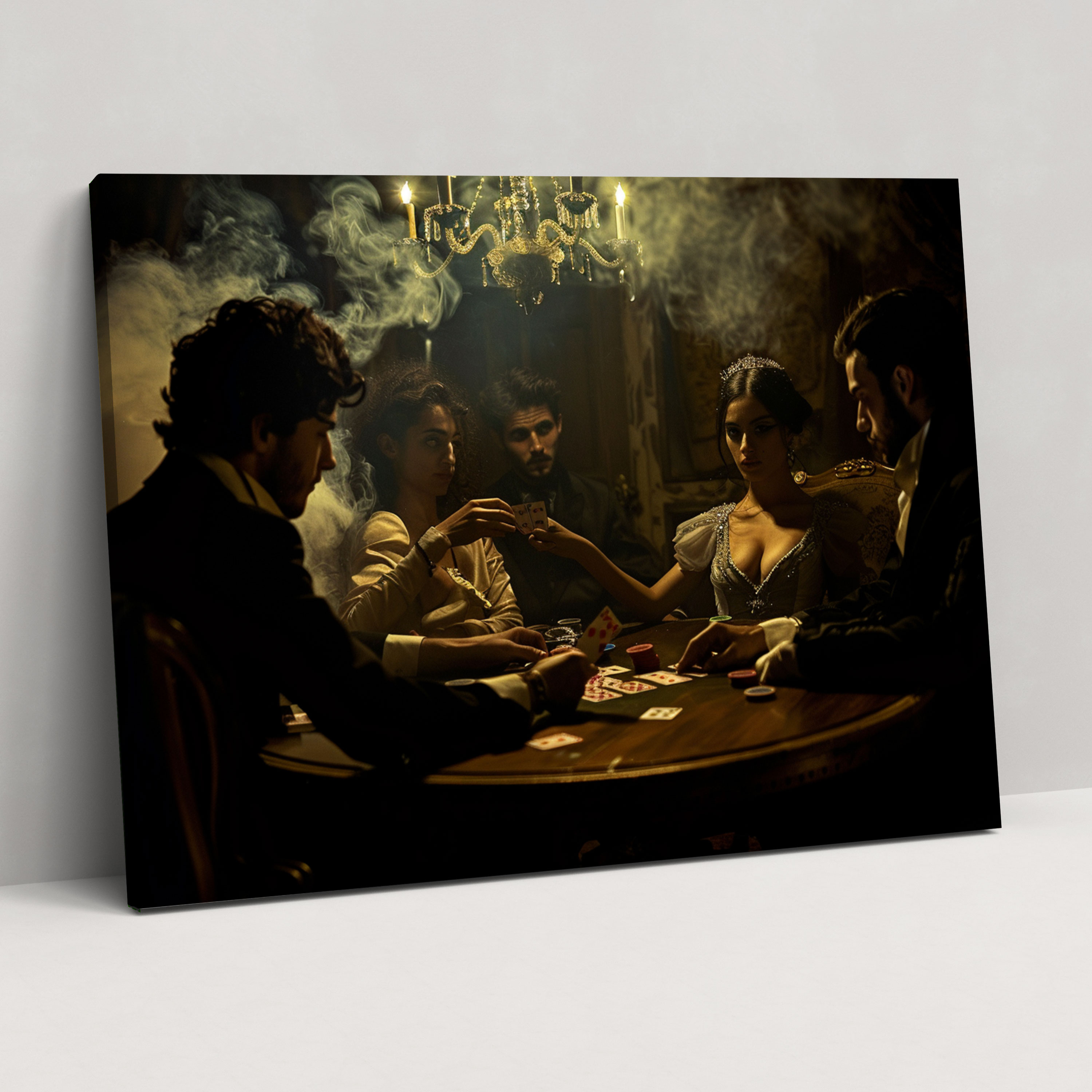 Caravaggio Style Canvas Print - Caravaggio, Wall Art, Wall Decoration, Canvas Wall Art