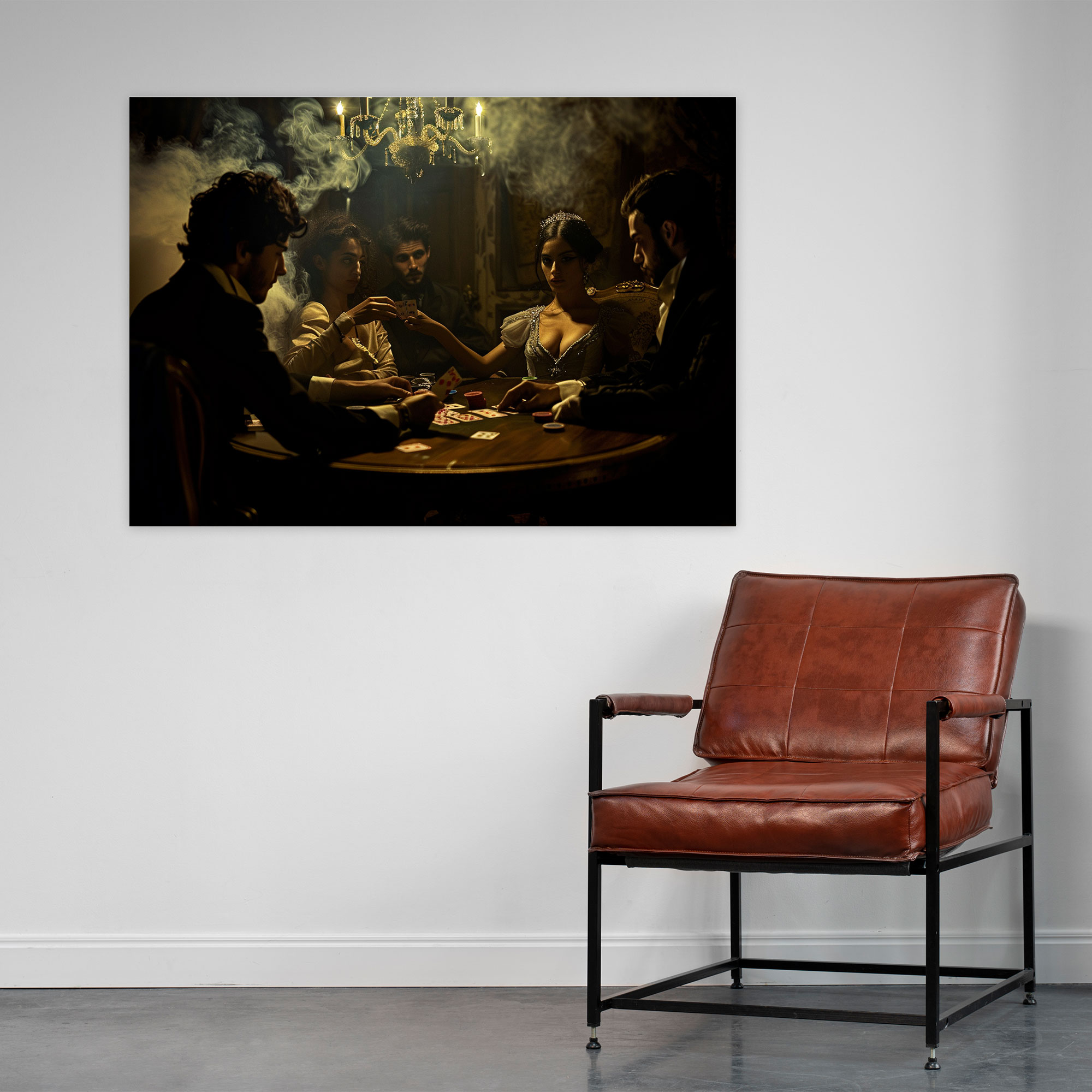Caravaggio Style Canvas Print - Caravaggio, Wall Art, Wall Decoration, Canvas Wall Art
