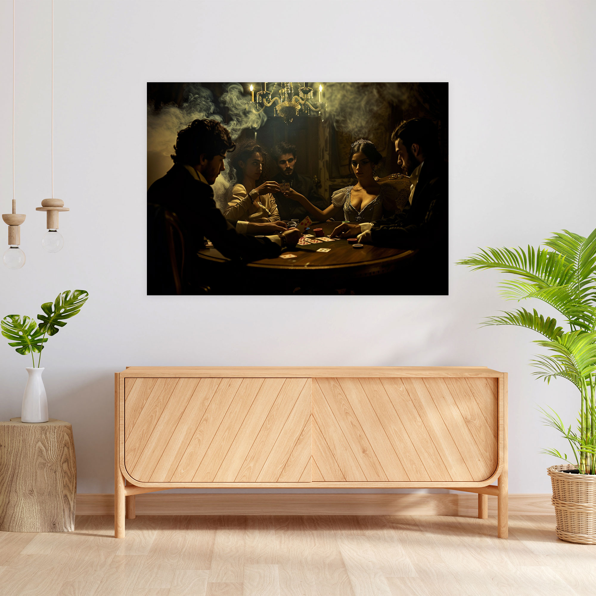 Caravaggio Style Canvas Print - Caravaggio, Wall Art, Wall Decoration, Canvas Wall Art