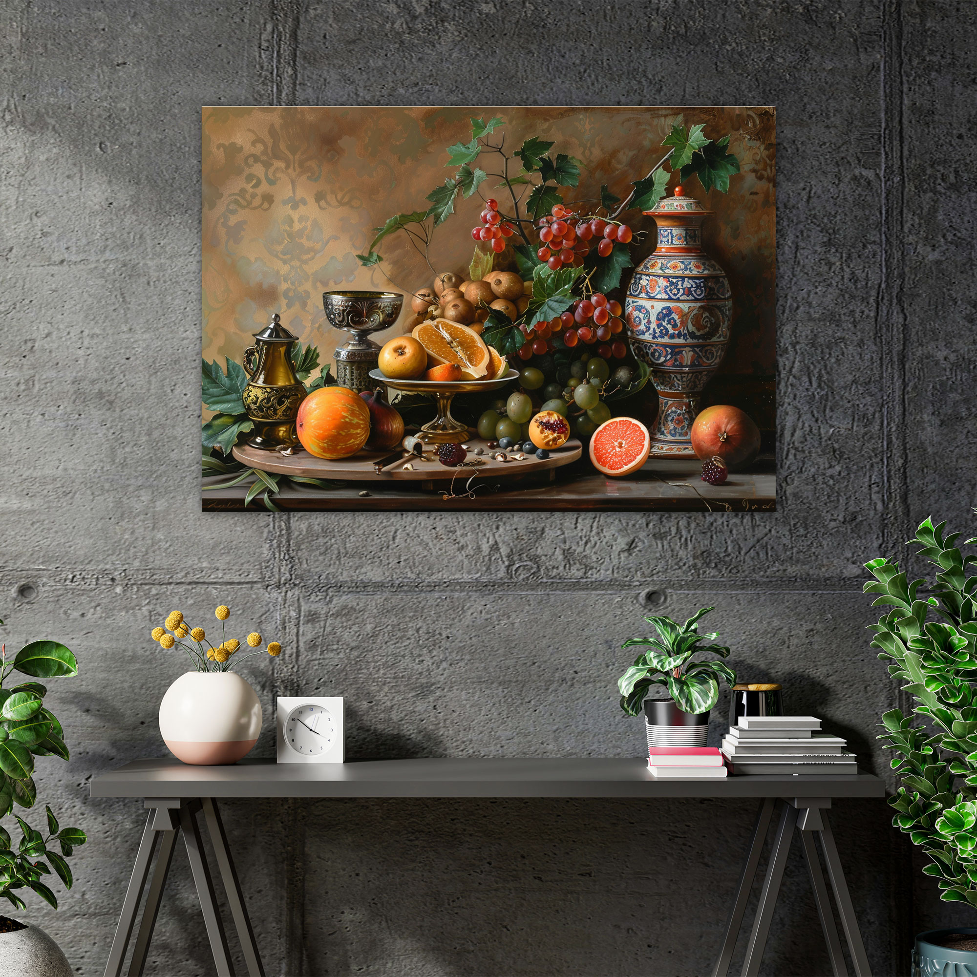 Caravaggio Tarzı Duvar Dekorasyonu - Kanvas Tablo Sanatı Ev Dekorasyonu
