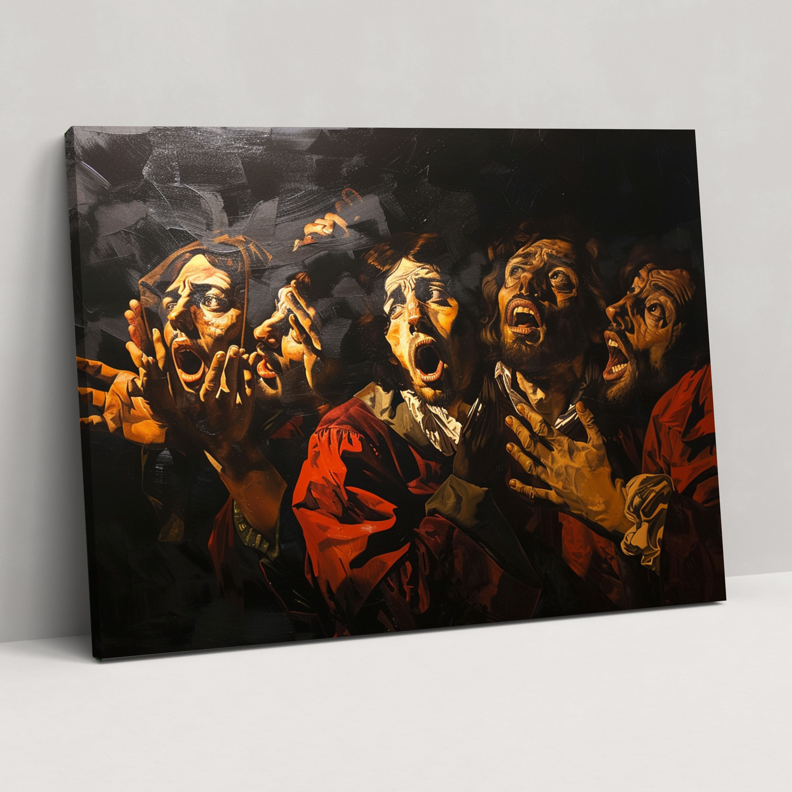 Caravaggio Style Wall Art - Caravaggio, Wall Art, Wall Decoration, Canvas Wall Art
