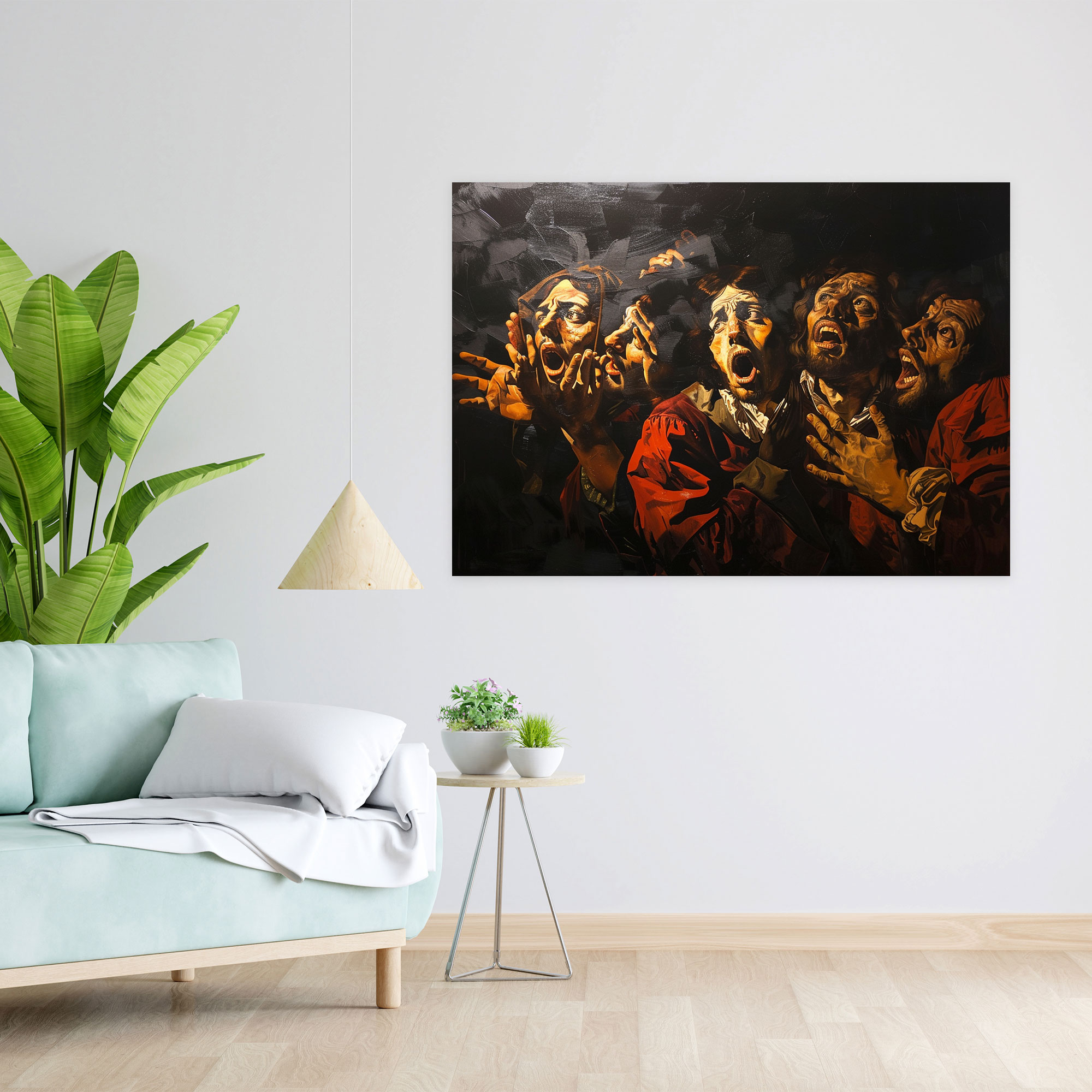 Caravaggio Style Wall Art - Caravaggio, Wall Art, Wall Decoration, Canvas Wall Art