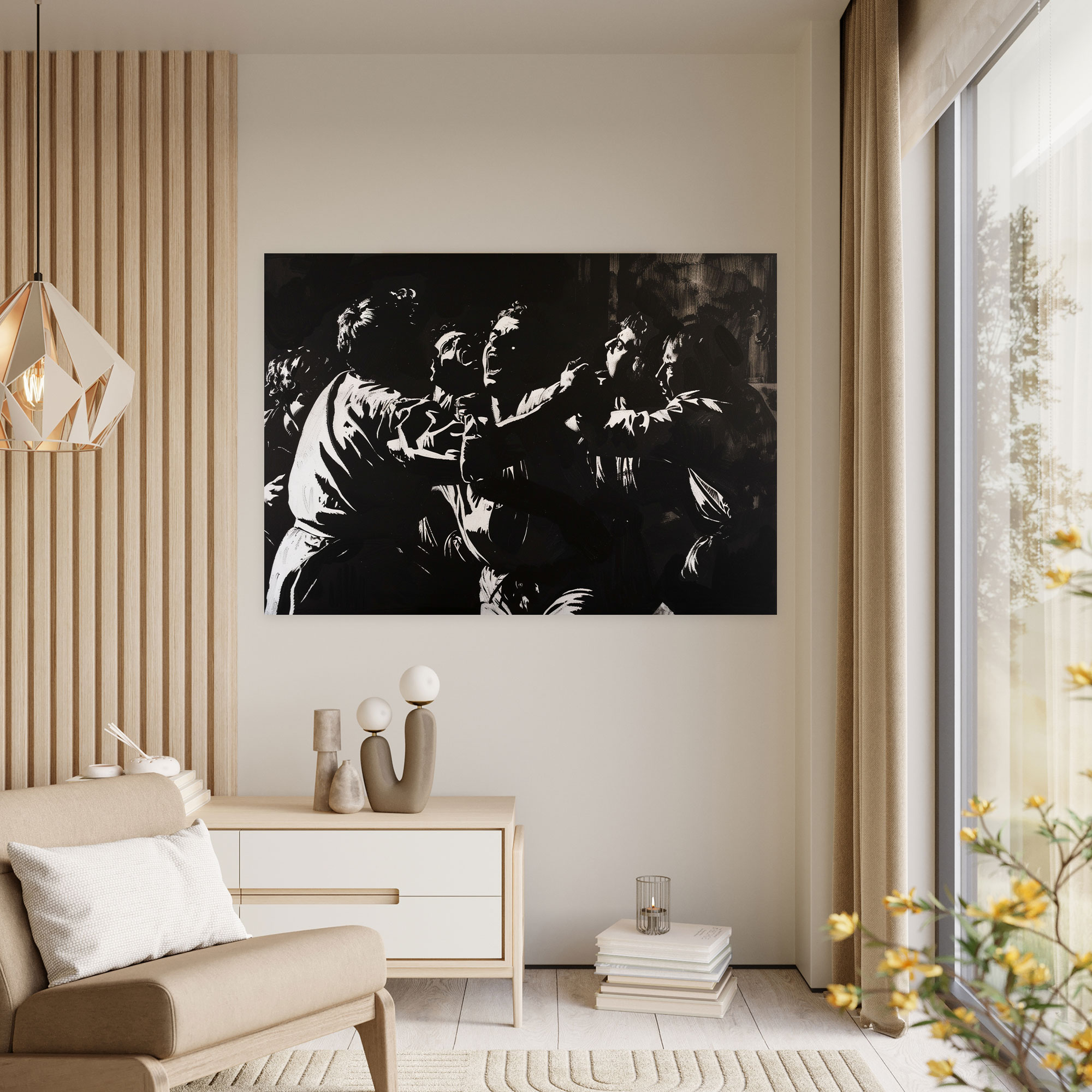 Caravaggio Style Wall Art - Caravaggio, Wall Decoration, Wall Art, Home Decoration