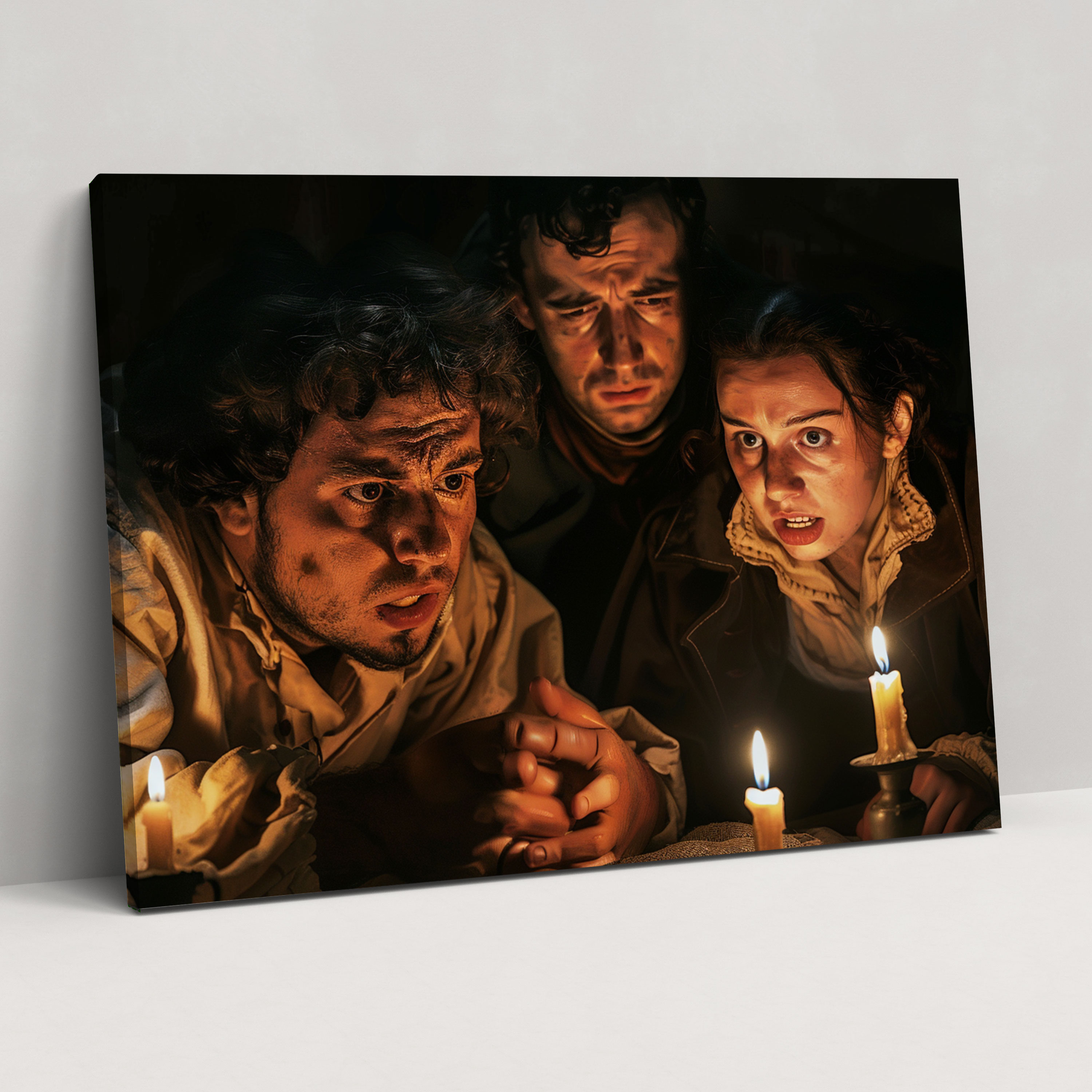 Caravaggio Style Canvas Print - Caravaggio, Canvas, Caravaggio Style, Wall Decoration