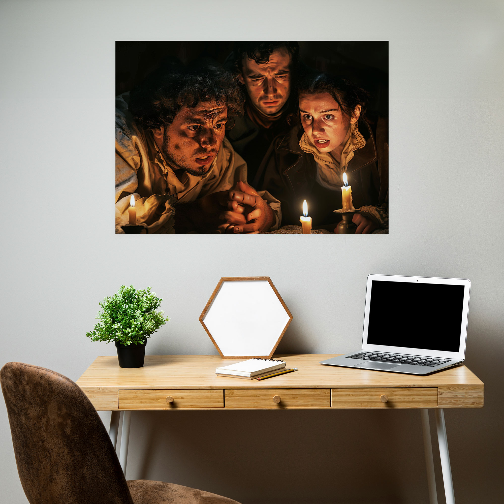 Caravaggio Style Canvas Print - Caravaggio, Canvas, Caravaggio Style, Wall Decoration