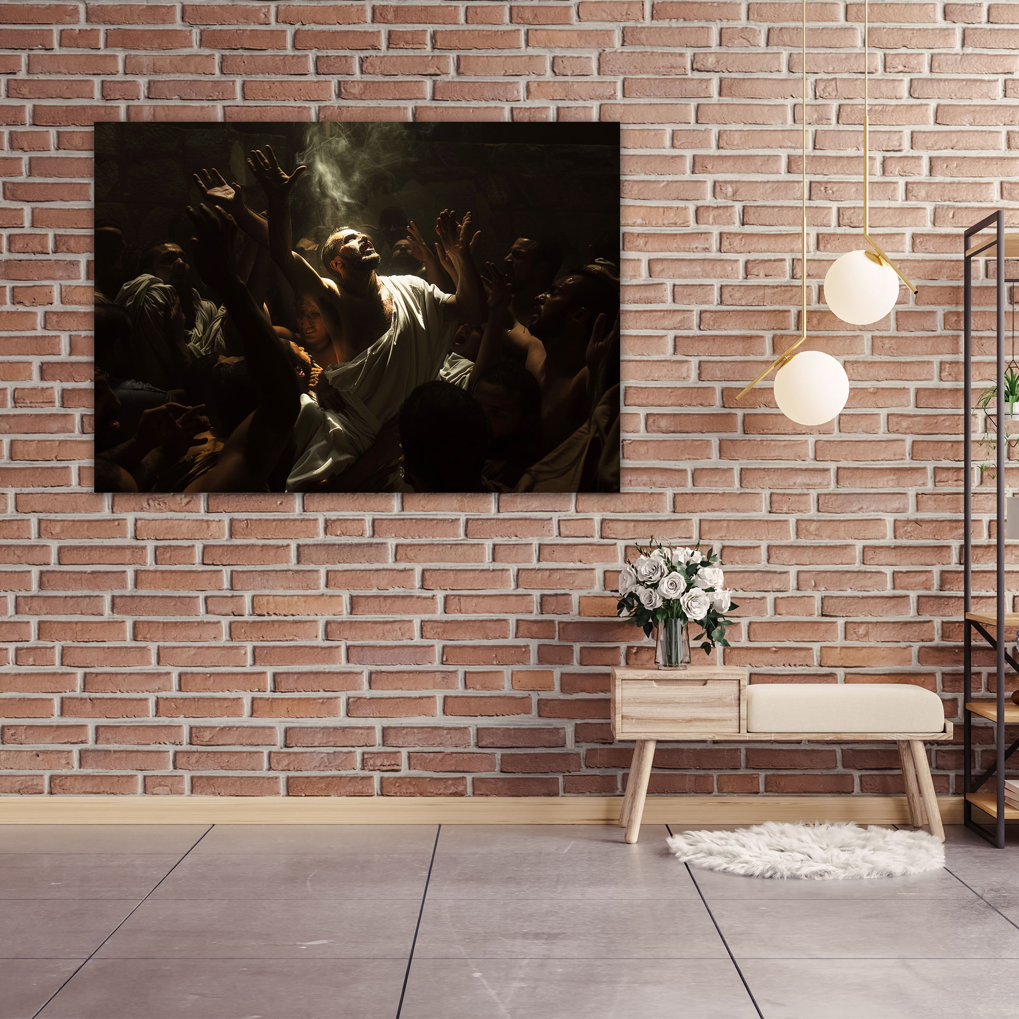 Caravaggio Style Canvas Print - Caravaggio, Canvas Wall Art, Caravaggio Style, Canvas Print