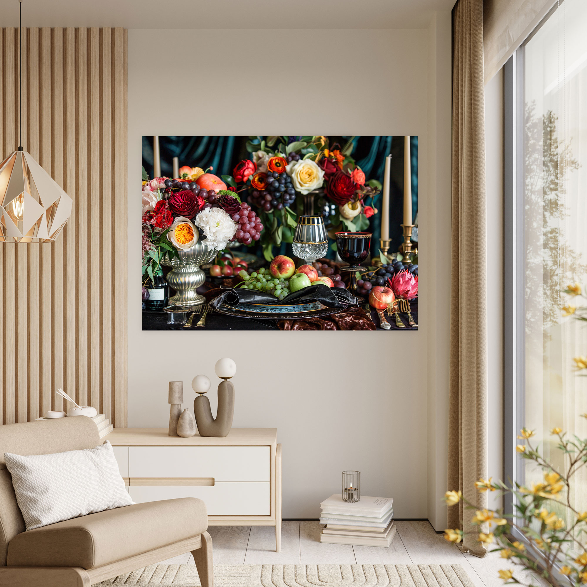 Caravaggio Style Wall Art - Caravaggio, Caravaggio Style, Home Decoration, Wall Art