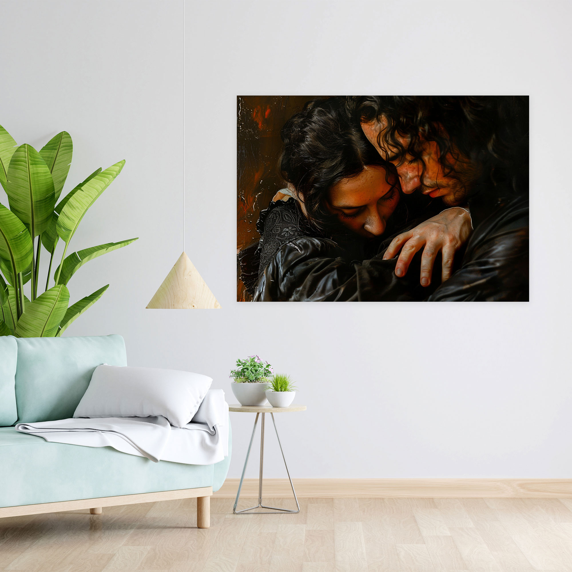 Caravaggio Tarzı Duvar Tablosu - Caravaggio Kanvas Duvar Sanatı Ev Dekorasyonu