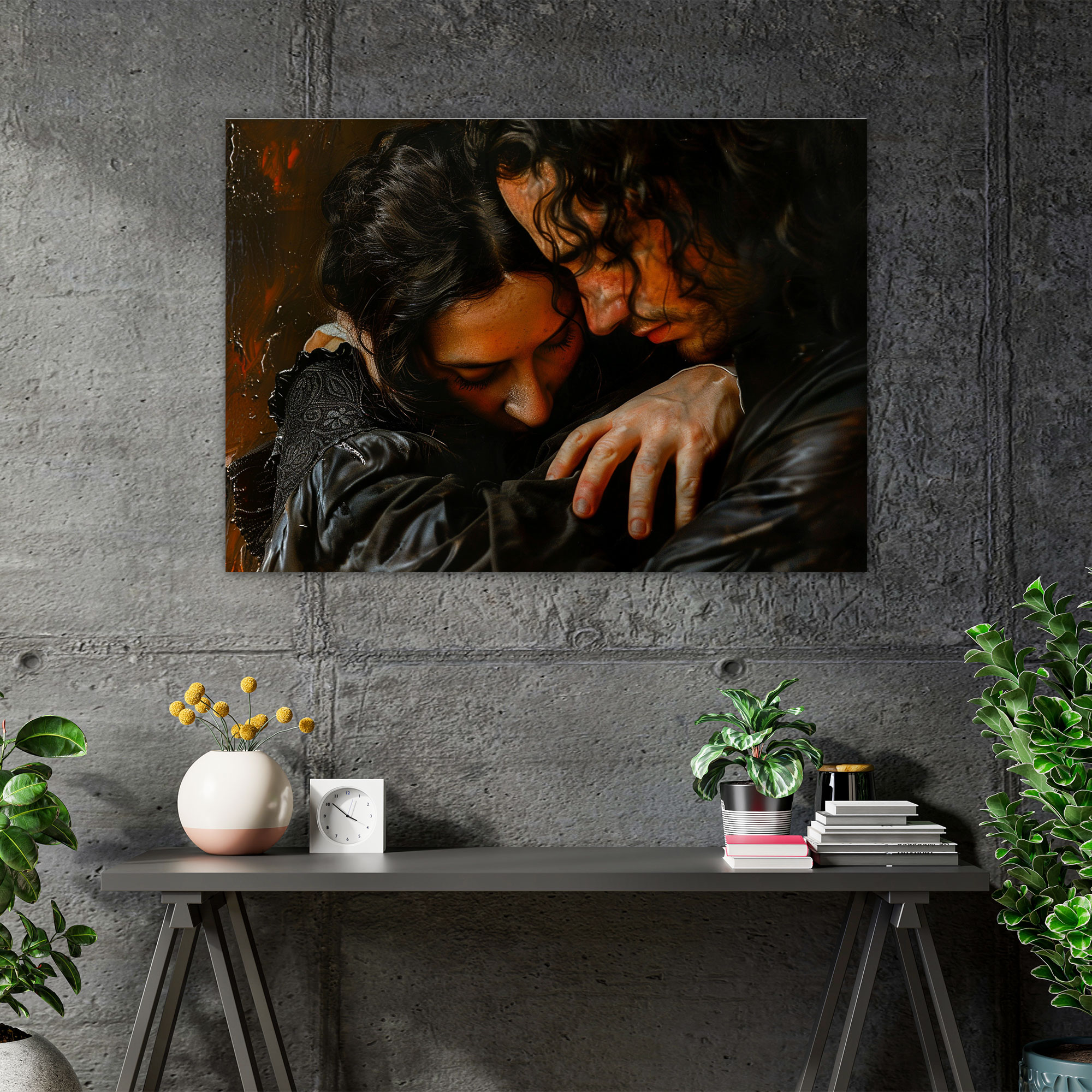 Caravaggio Tarzı Duvar Tablosu - Caravaggio Kanvas Duvar Sanatı Ev Dekorasyonu