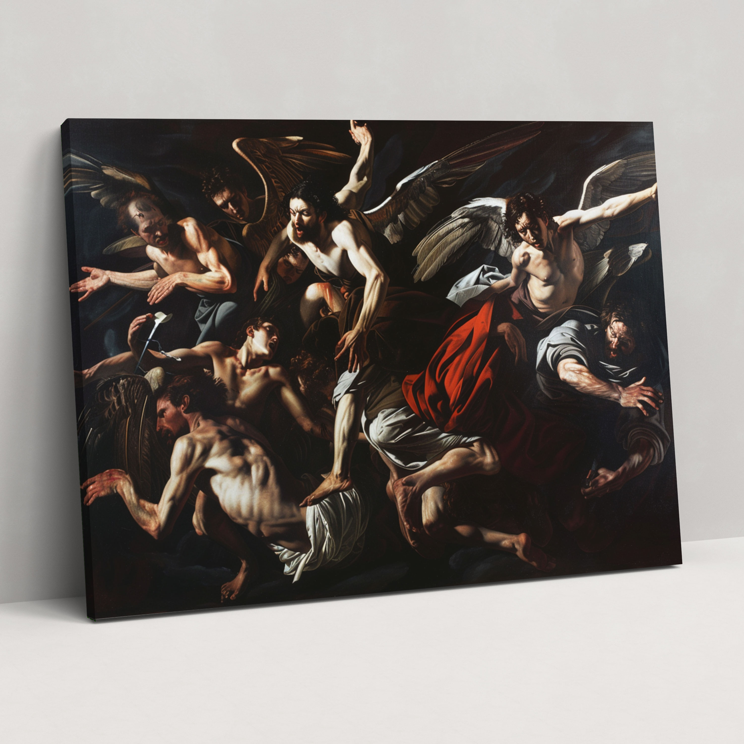Caravaggio Style Wall Art - Caravaggio, Canvas Print, Caravaggio Style, Home Decoration