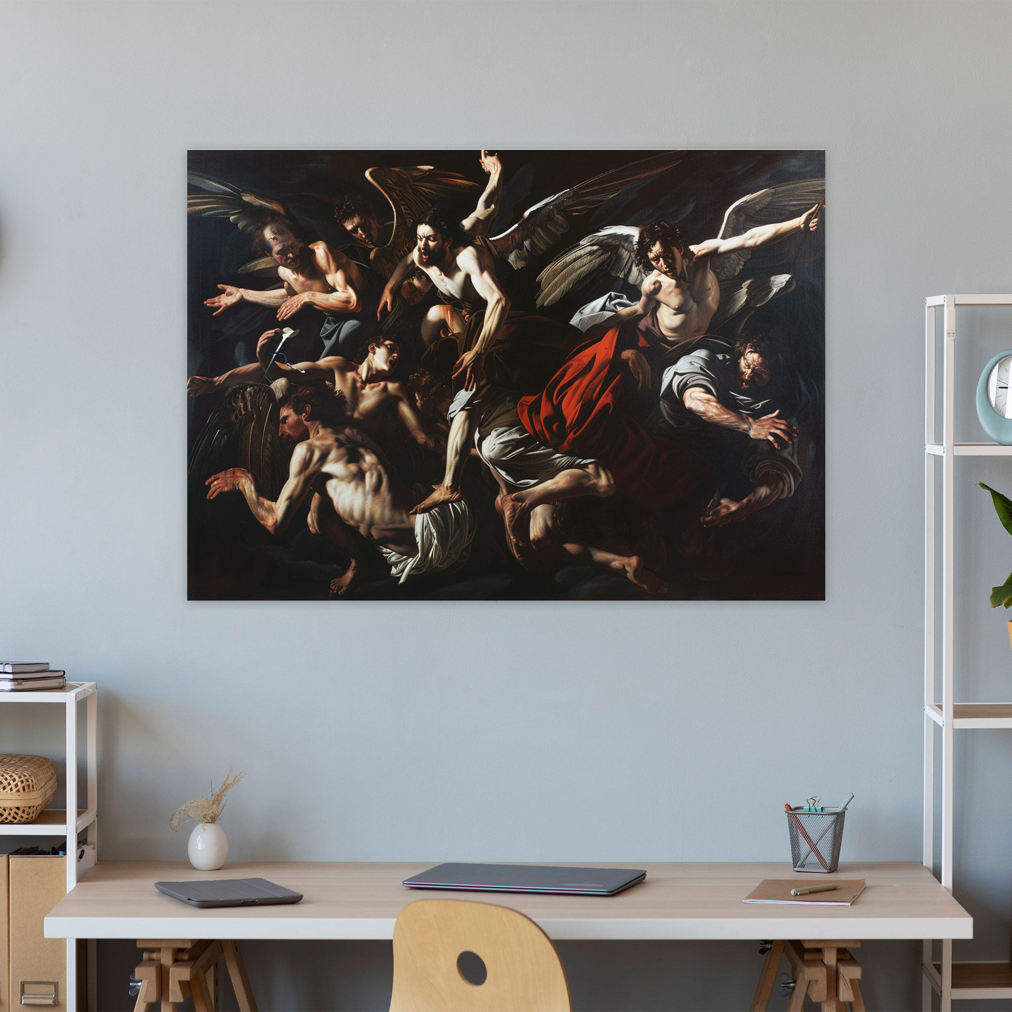 Caravaggio Style Wall Art - Caravaggio, Canvas Print, Caravaggio Style, Home Decoration