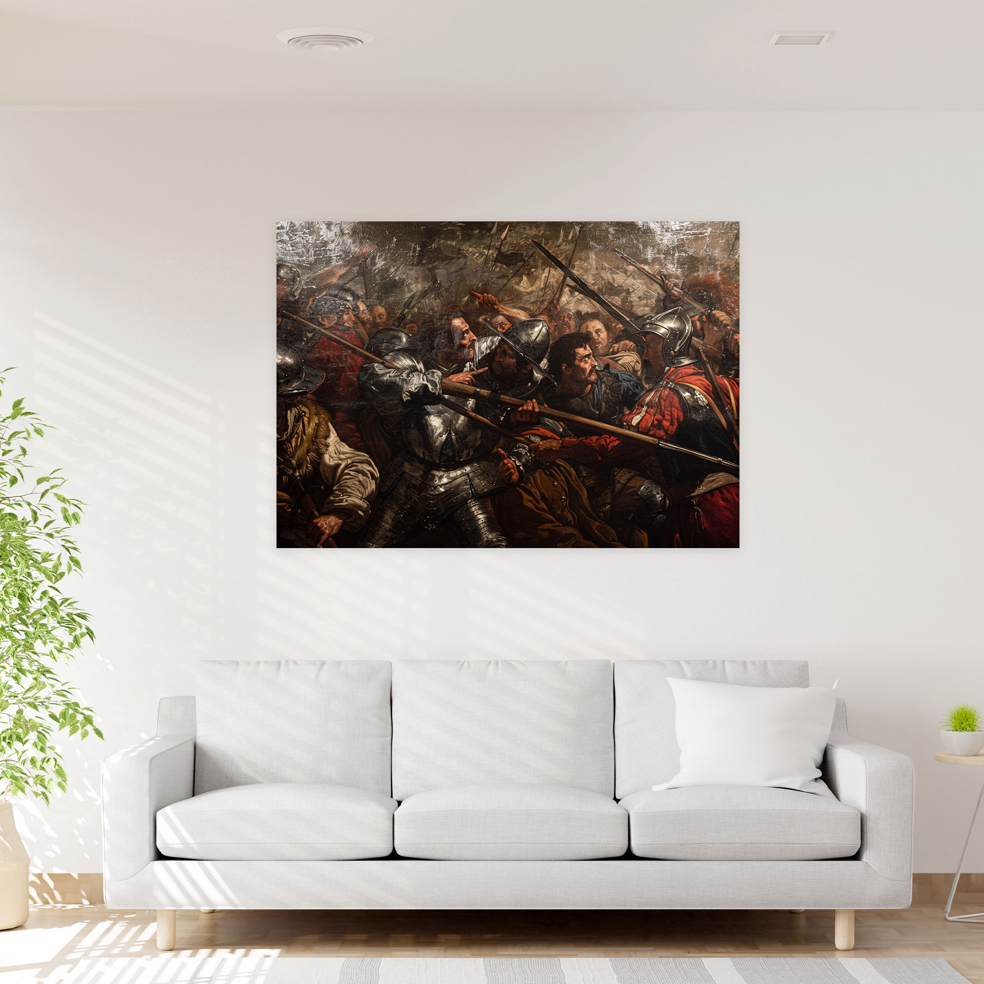 Caravaggio Style Wall Art - Caravaggio, Wall Decoration, Canvas Wall Art, Canvas Print