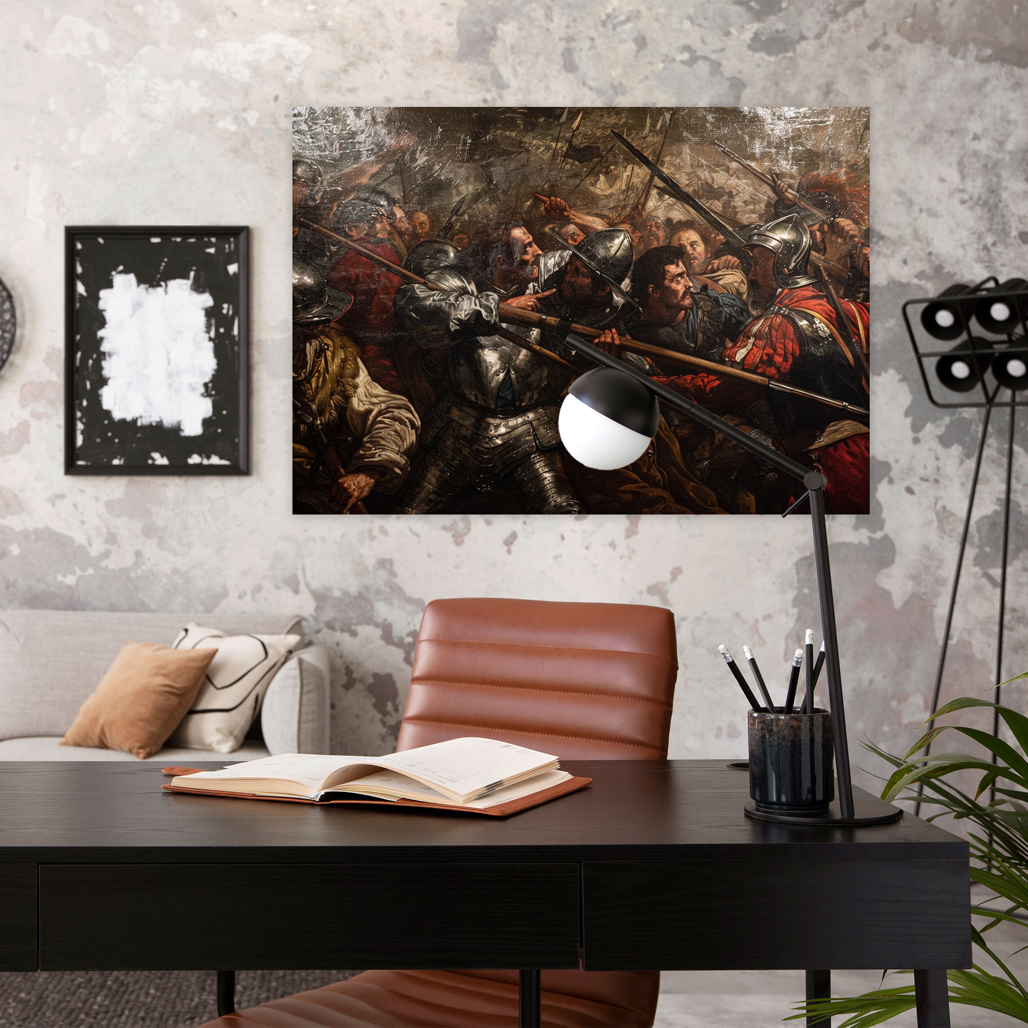 Caravaggio Style Wall Art - Caravaggio, Wall Decoration, Canvas Wall Art, Canvas Print