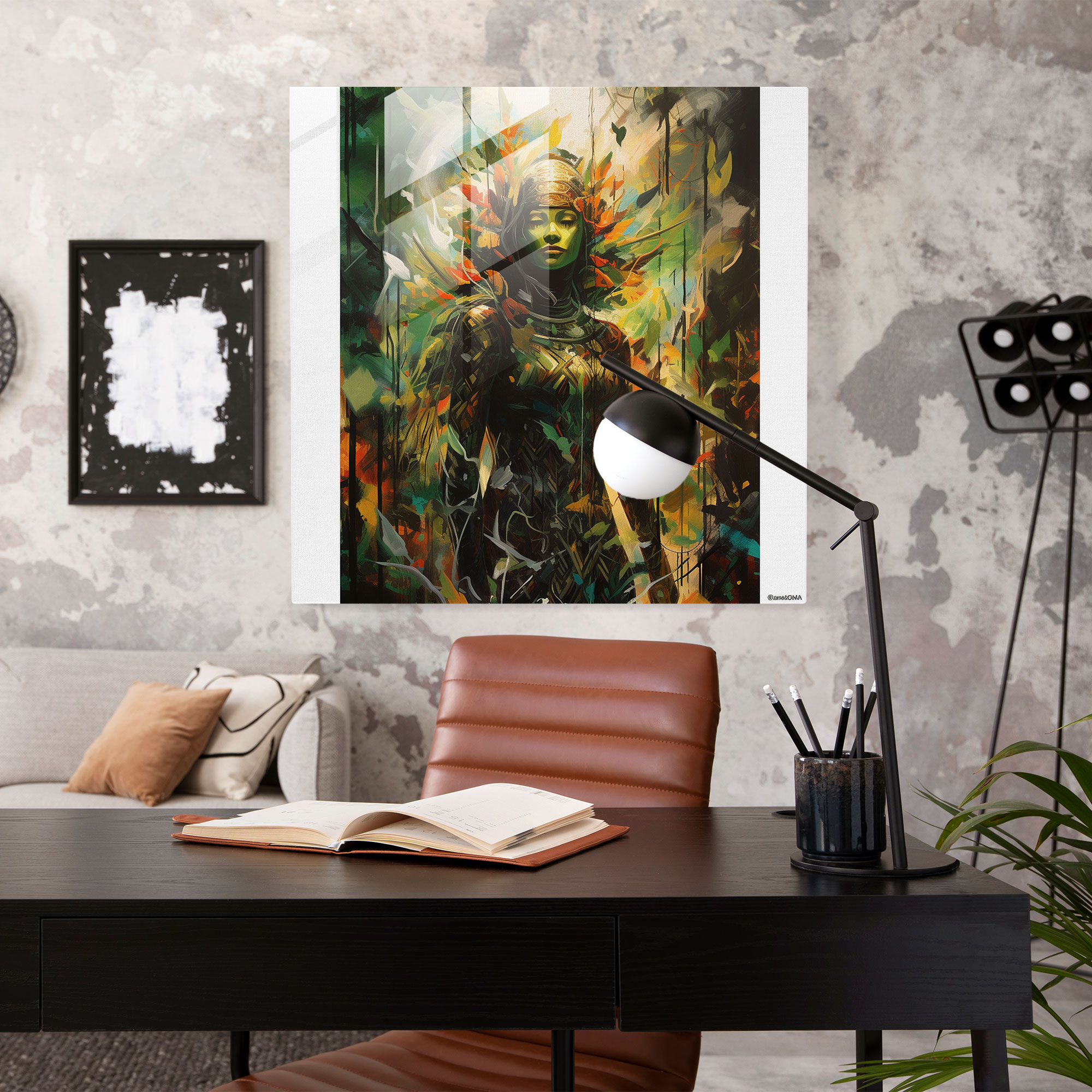 Amazon Women Glass Print - Amazon Women, Glass Print, Glass Art, Amazon Women