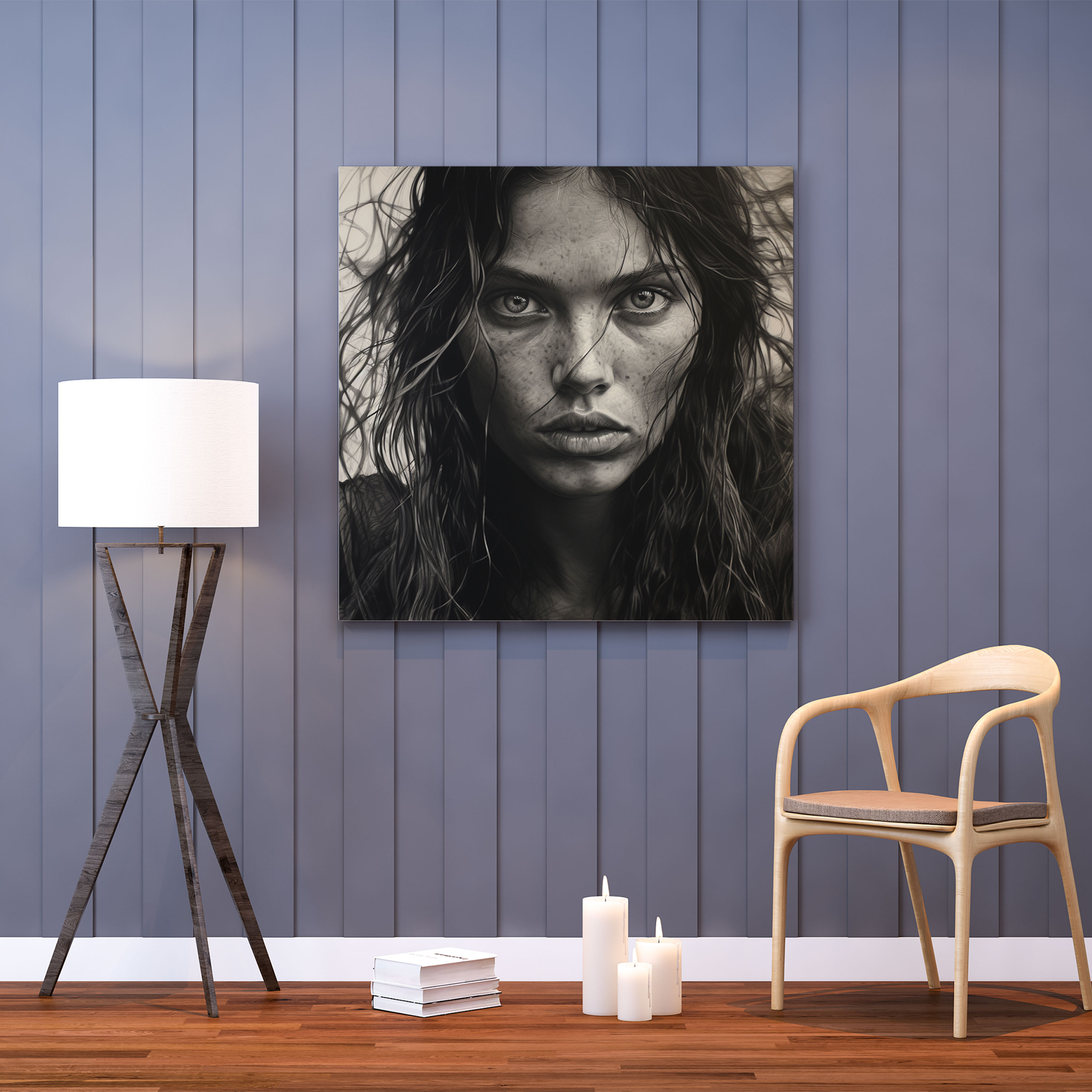Amazon Women Wall Art - Amazon Women, Home Decoration, Amazon Women, Canvas