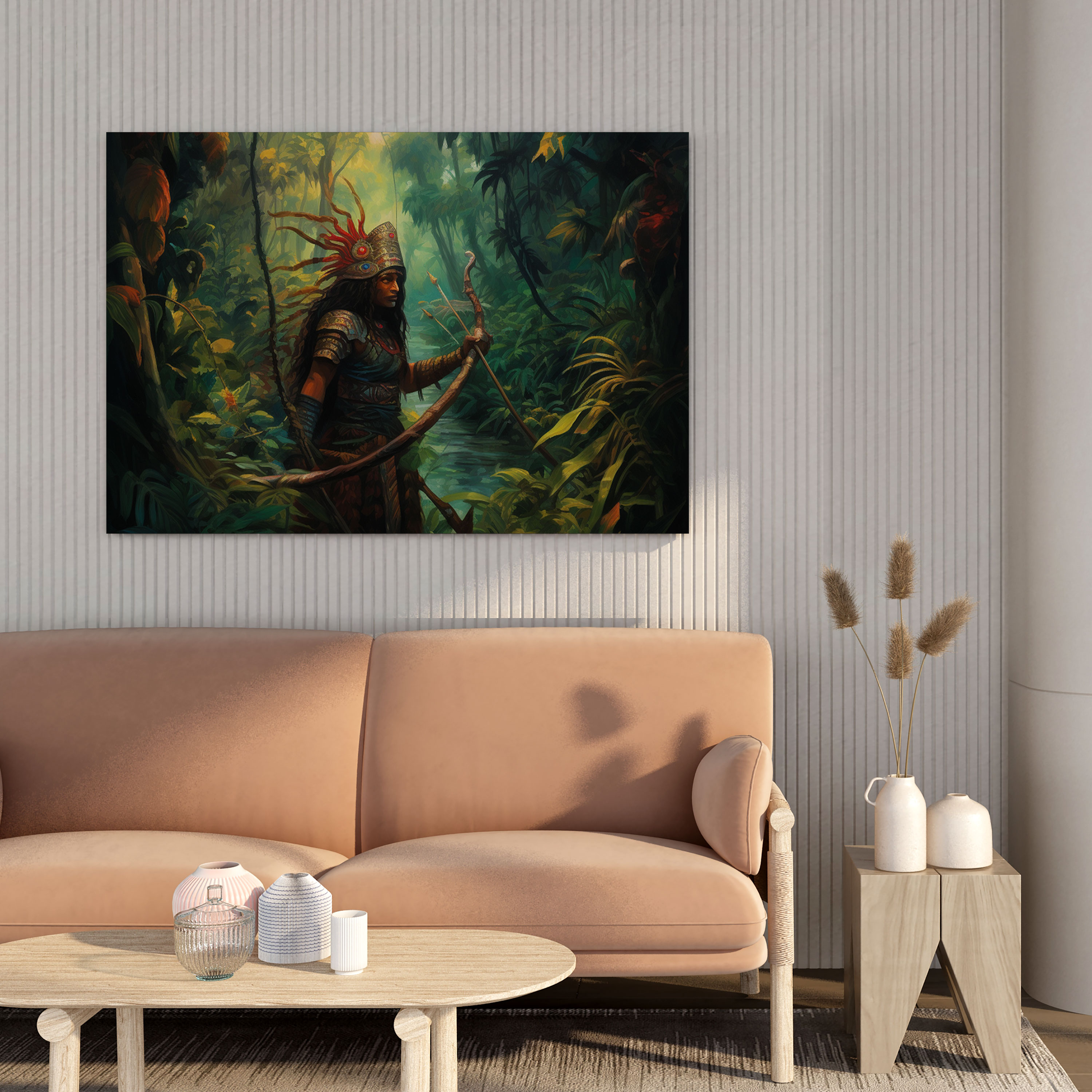 Amazon Women Wall Art - Amazon Women, Greenery, Wall Art, Empowerment