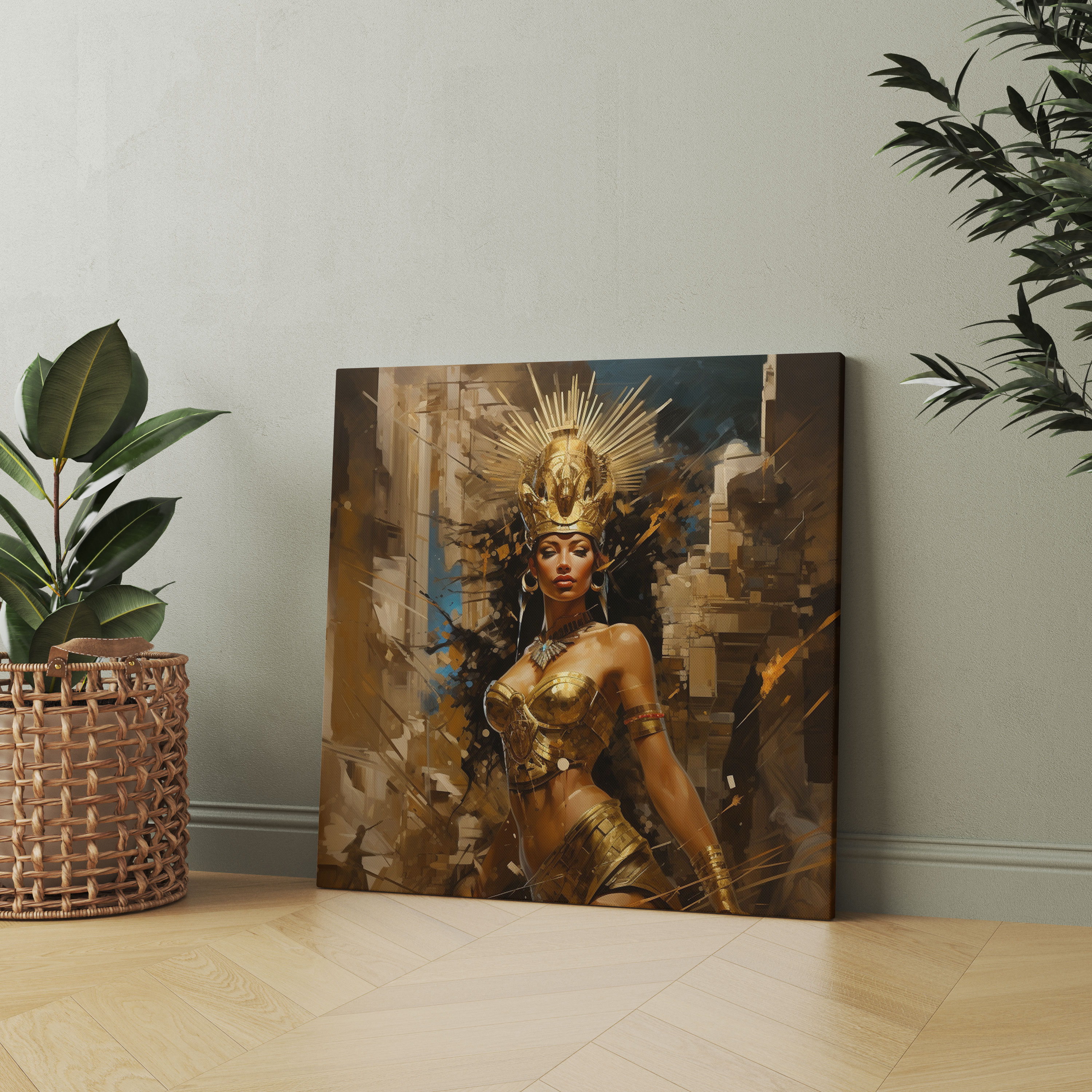 Amazon Women Canvas Print - Amazon Women, Wall Art, Canvas Wall Art, Wall Decoration