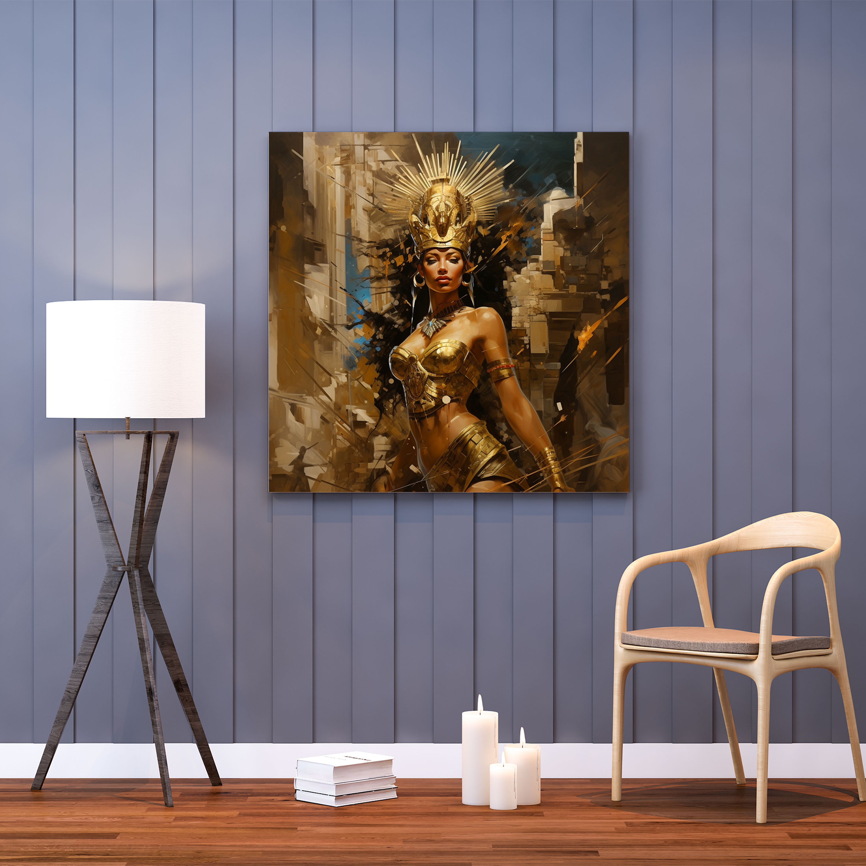 Amazon Women Canvas Print - Amazon Women, Wall Art, Canvas Wall Art, Wall Decoration