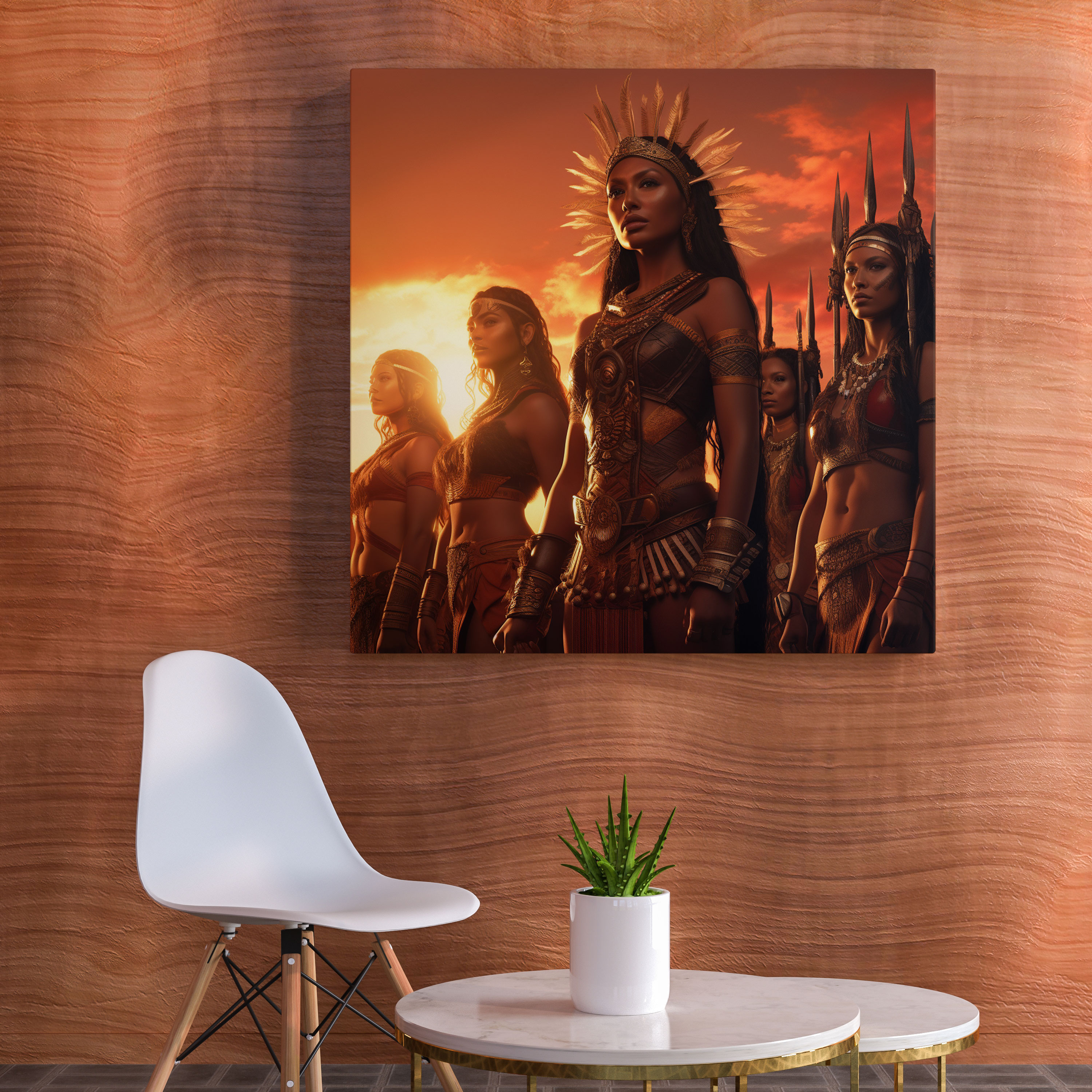 Amazon Women Wall Decoration - Amazon Women, Canvas Print, Home Decoration, Power
