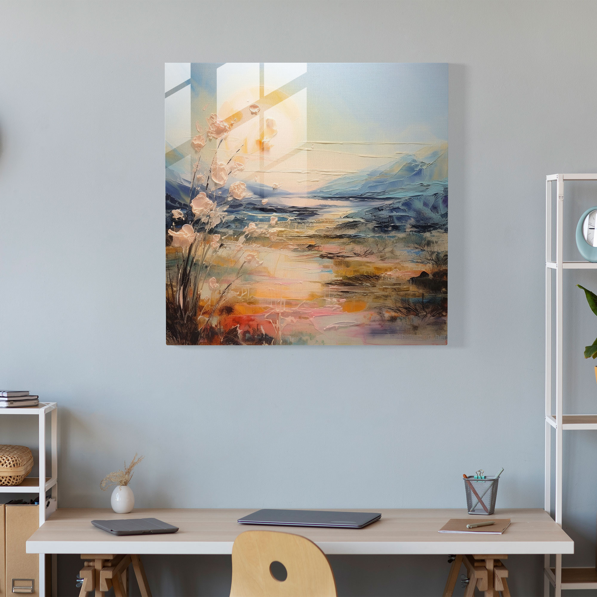 Dreamy Anatolia Glass Print - Anatolia, Wall Decoration, Glass Print, Modern Art