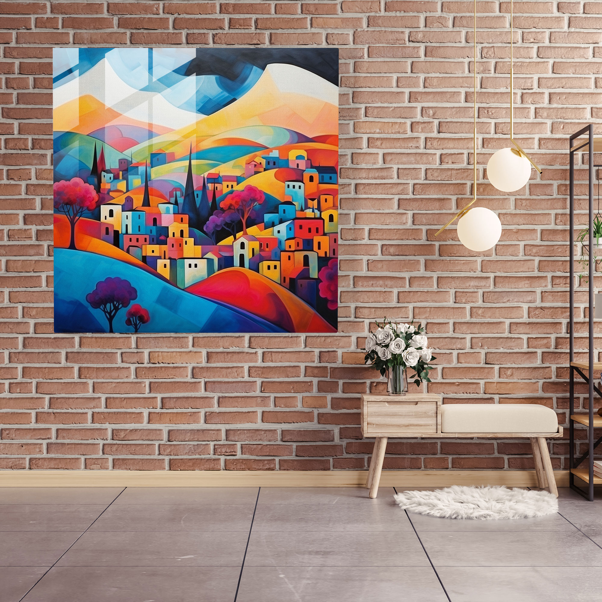 Anatolia Glass Print - Anatolia, Glass Print, Wall Decoration, Home Decoration