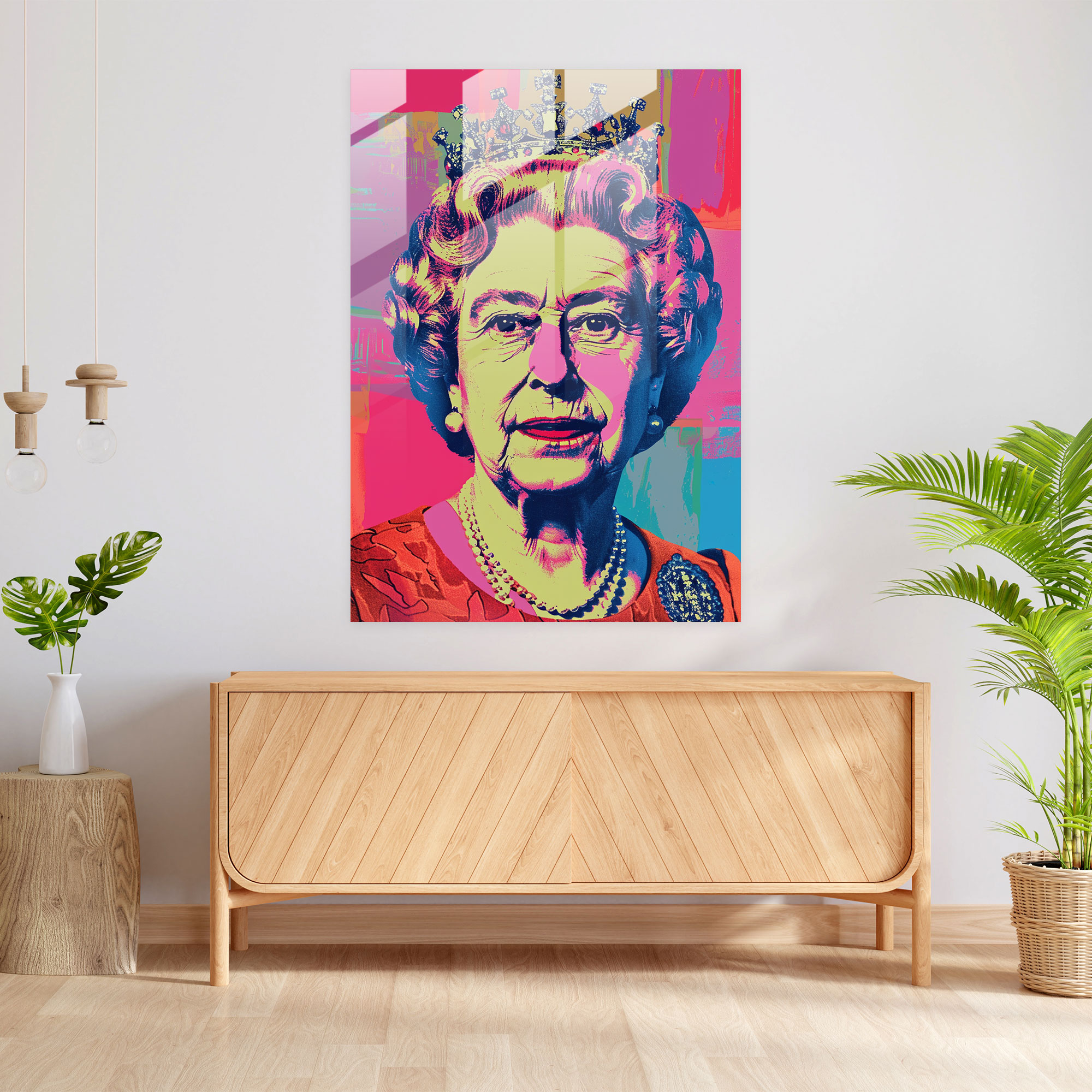Andy Warhol Cam Tablo - Ev Dekorasyonu Modern Sanat