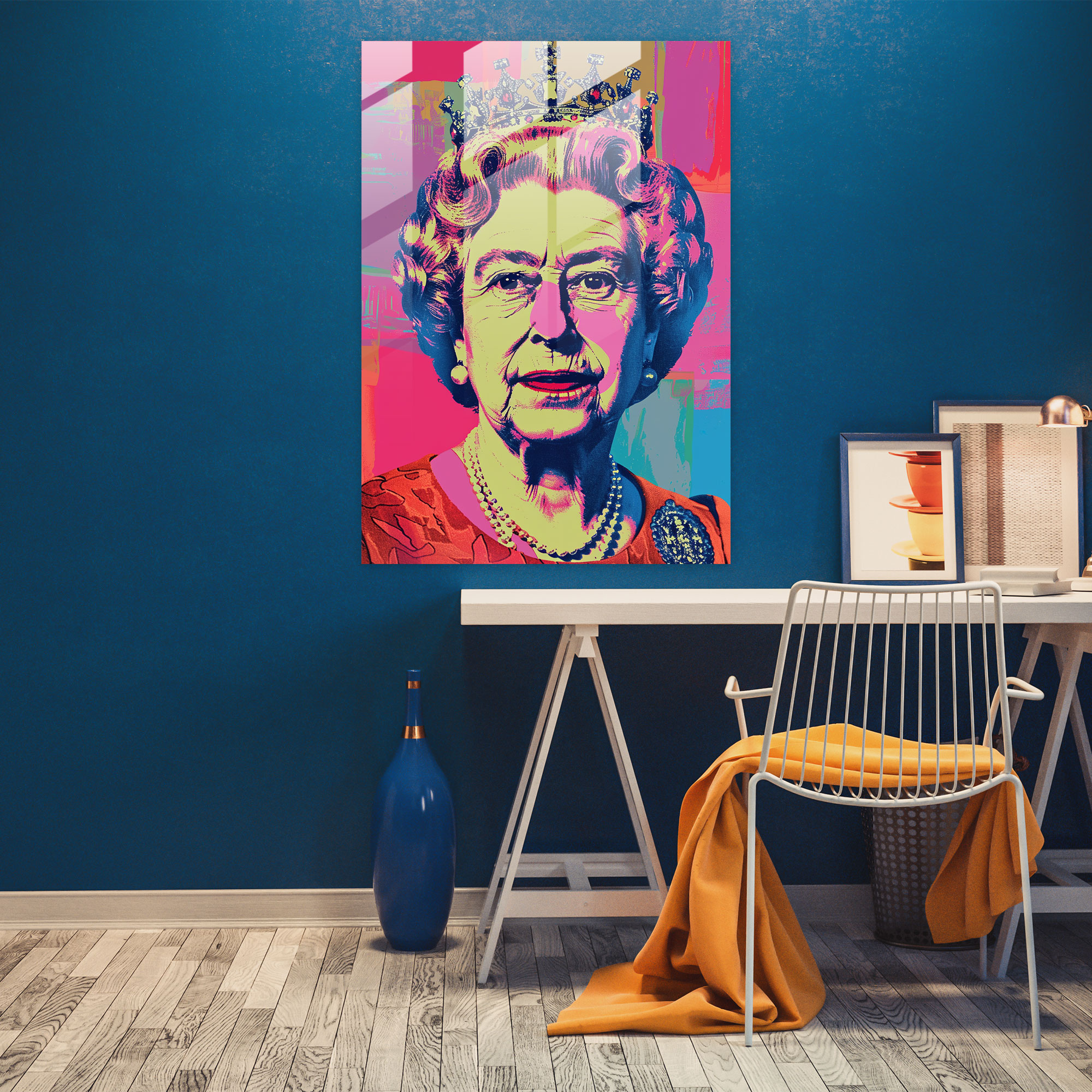 Andy Warhol Cam Tablo - Ev Dekorasyonu Modern Sanat