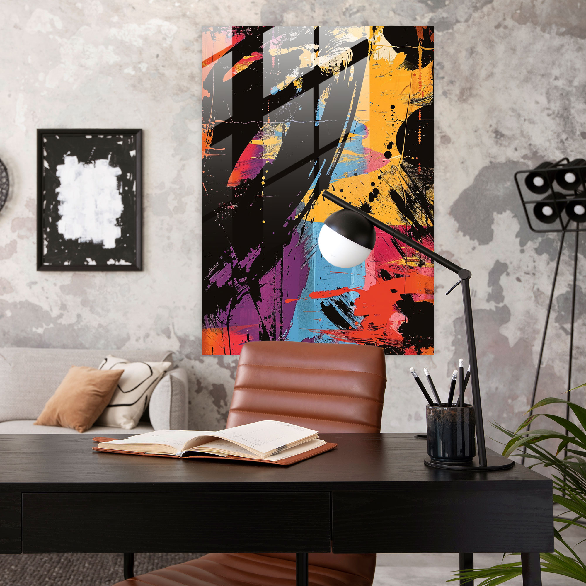 Andy Warhol Modern Sanat Soyut Tasarımı - Kanvas Tablo Duvar Dekorasyonu için Andy Warhol Modern Sanat eseri