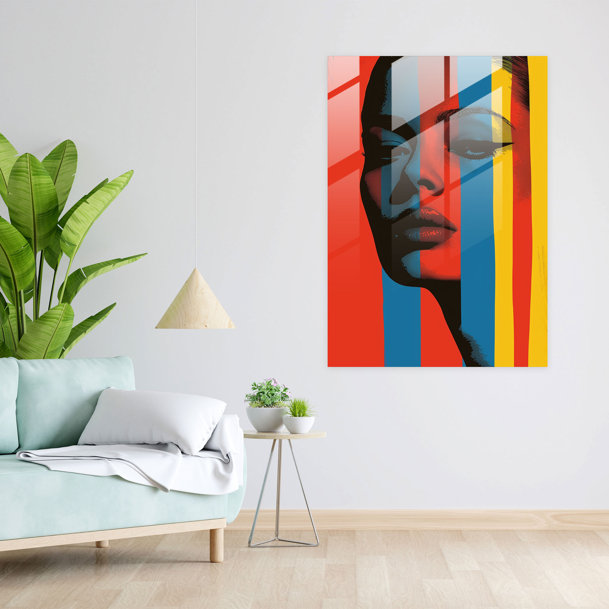 Andy Warhol Cam Tablo Sanatı - Ev Dekorasyonu için Andy Warhol Cam Tablo