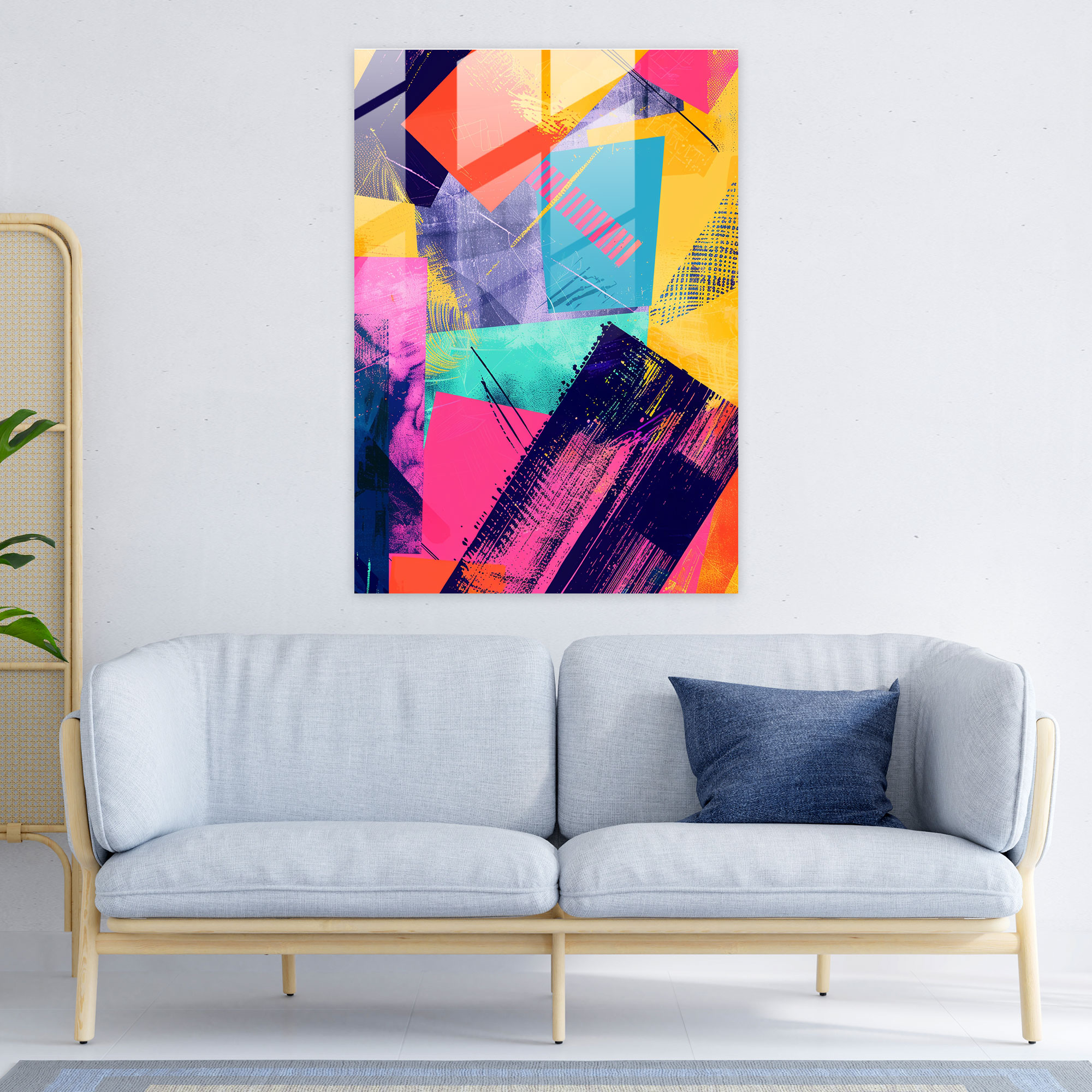 Andy Warhol Glass Wall Art - Andy Warhol, Home Decoration, Andy Warhol, Glass Wall Art