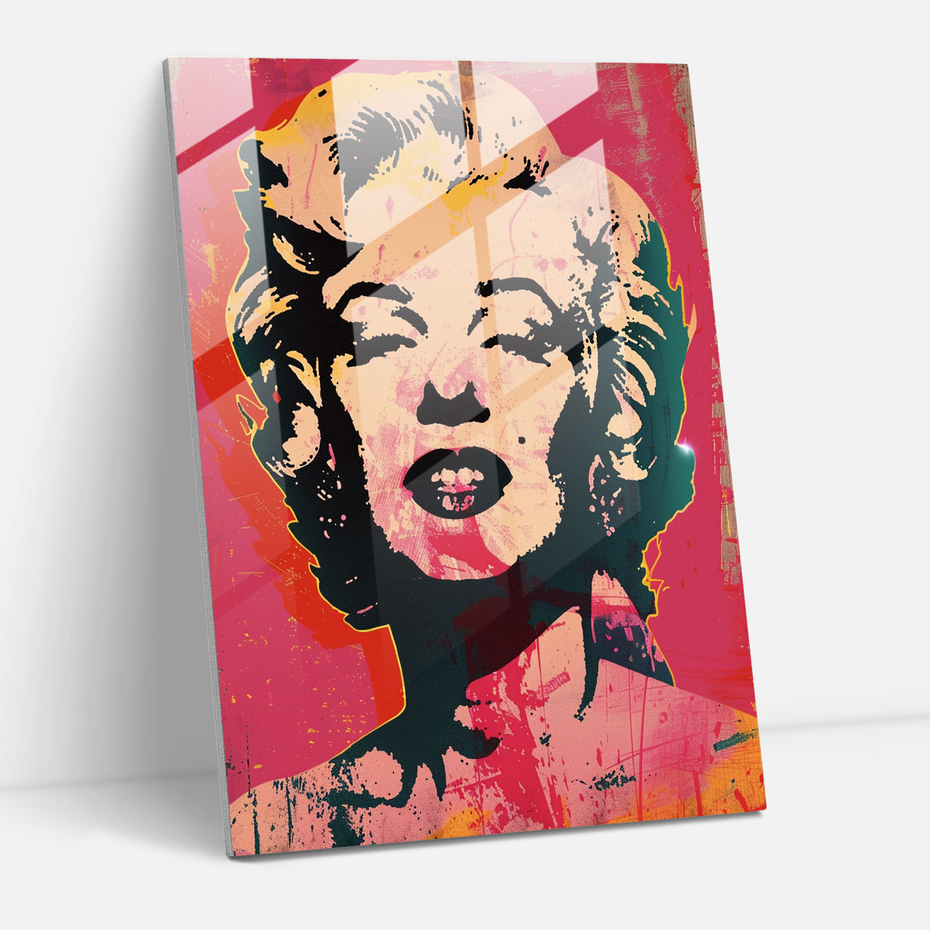 Andy Warhol Cam Tablo - Marilyn Monroe
Andy Warhol'un ünlü eseri Marilyn Monroe'nun eşsiz bir yorumu olan cam tablo.
