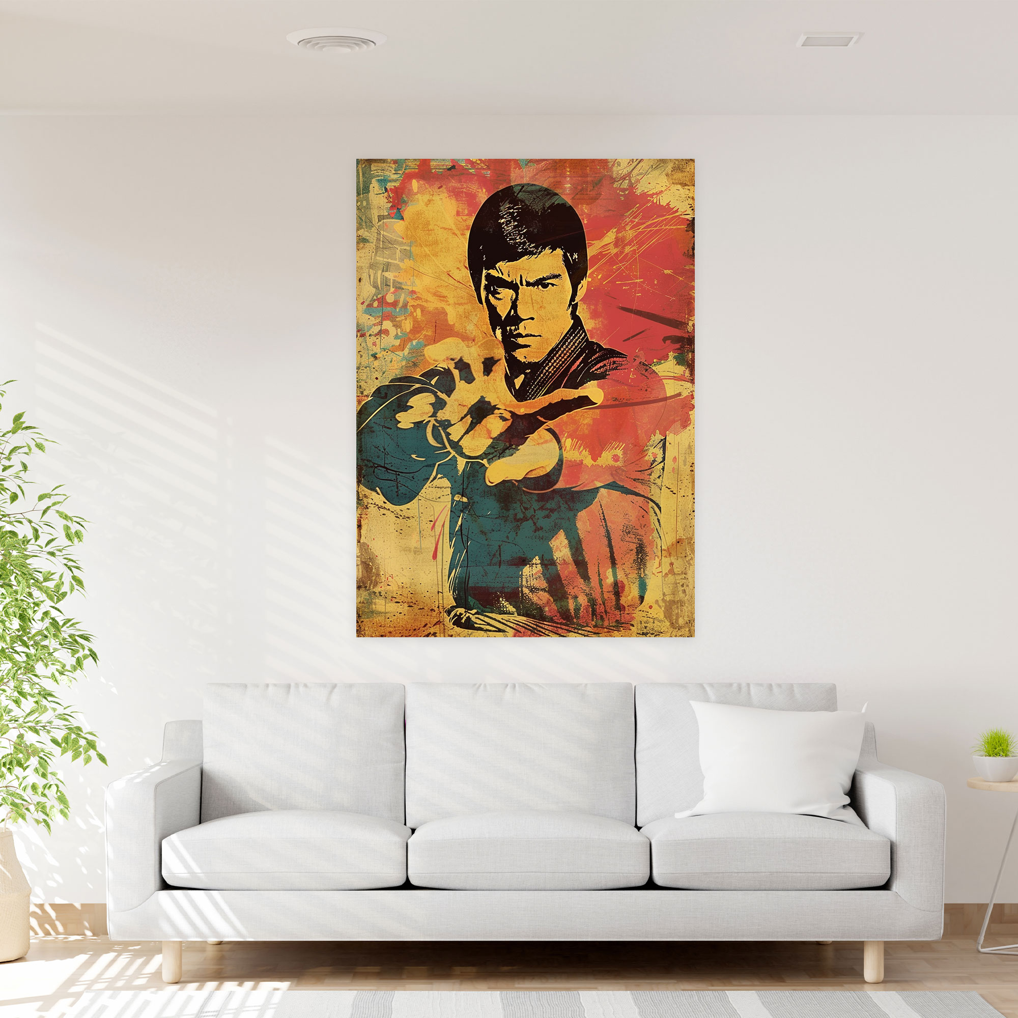 Vintage Movie Posters Andy Warhol Style Canvas Print - Andy Warhol, Canvas Print, Wall Art, Home Decoration