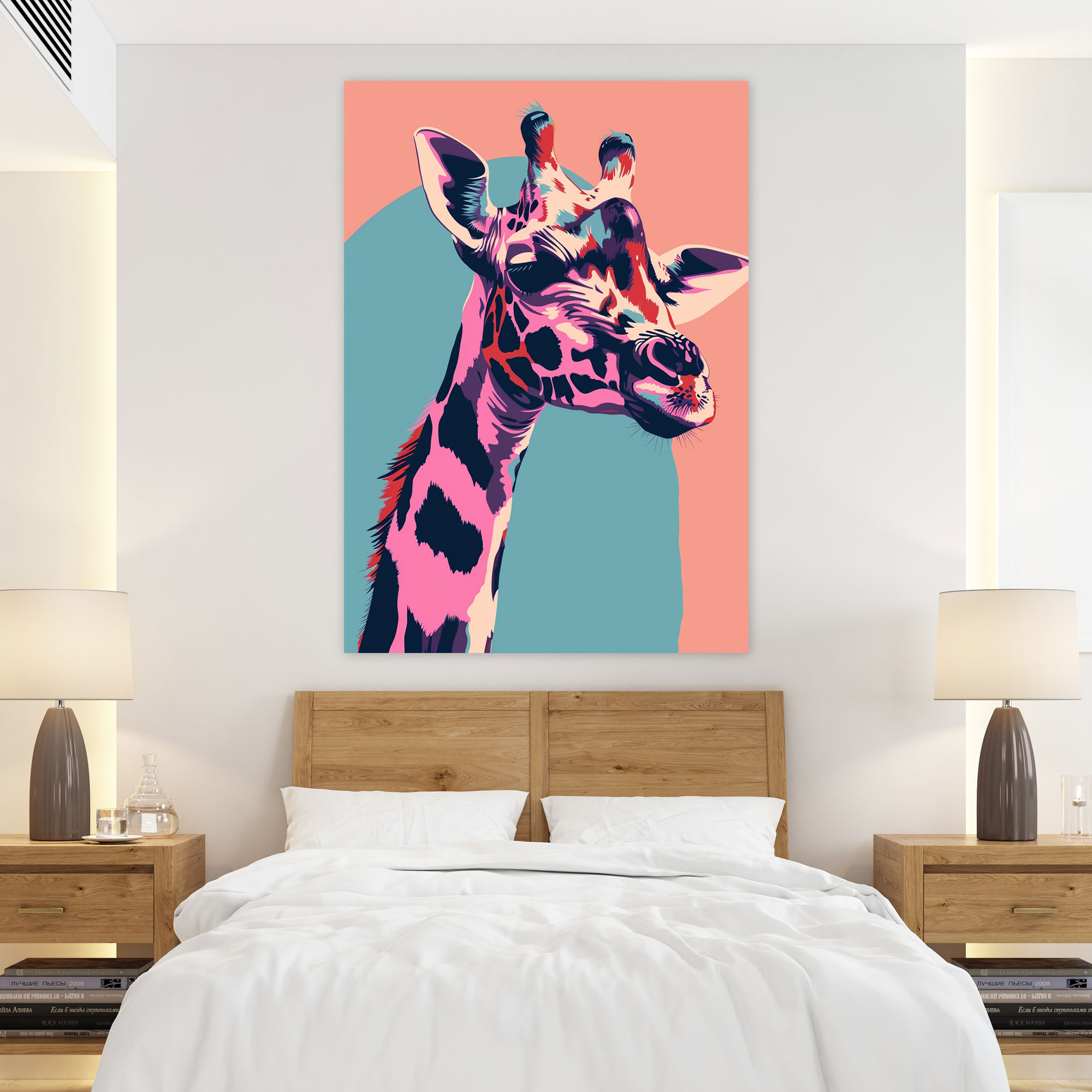 Whimsical Animal Andy Warhol Style Wall Decoration - Andy Warhol, Canvas Print, Canvas Wall Art, Andy Warhol Style