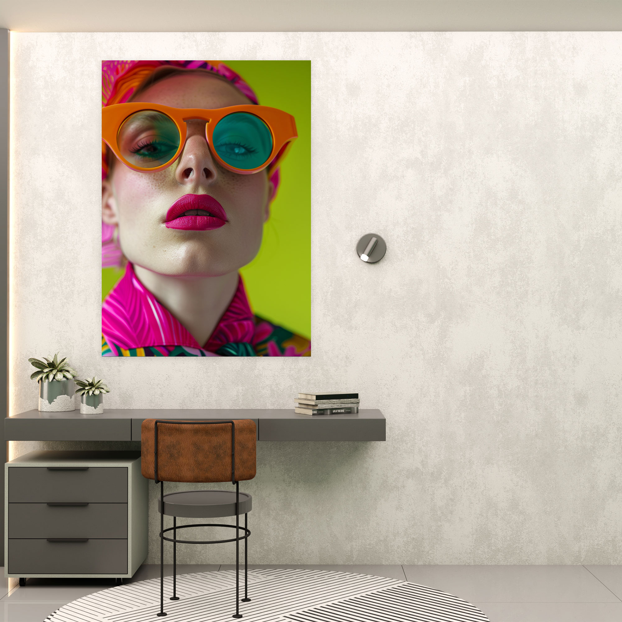 Andy Warhol Style Wall Art - Funky Sunglasses - Andy Warhol, Canvas Wall Art, Canvas Print, Andy Warhol Style