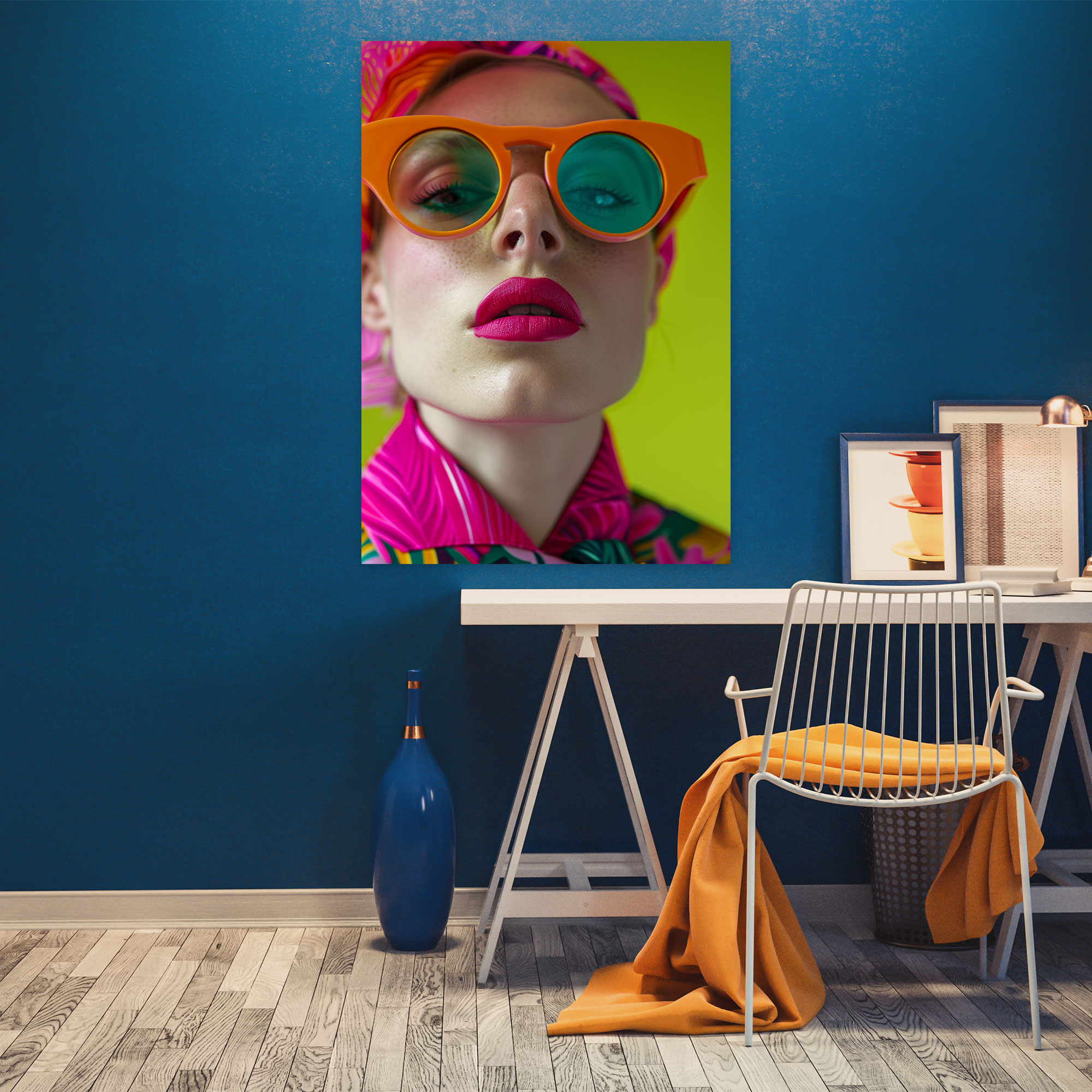 Andy Warhol Style Wall Art - Funky Sunglasses - Andy Warhol, Canvas Wall Art, Canvas Print, Andy Warhol Style