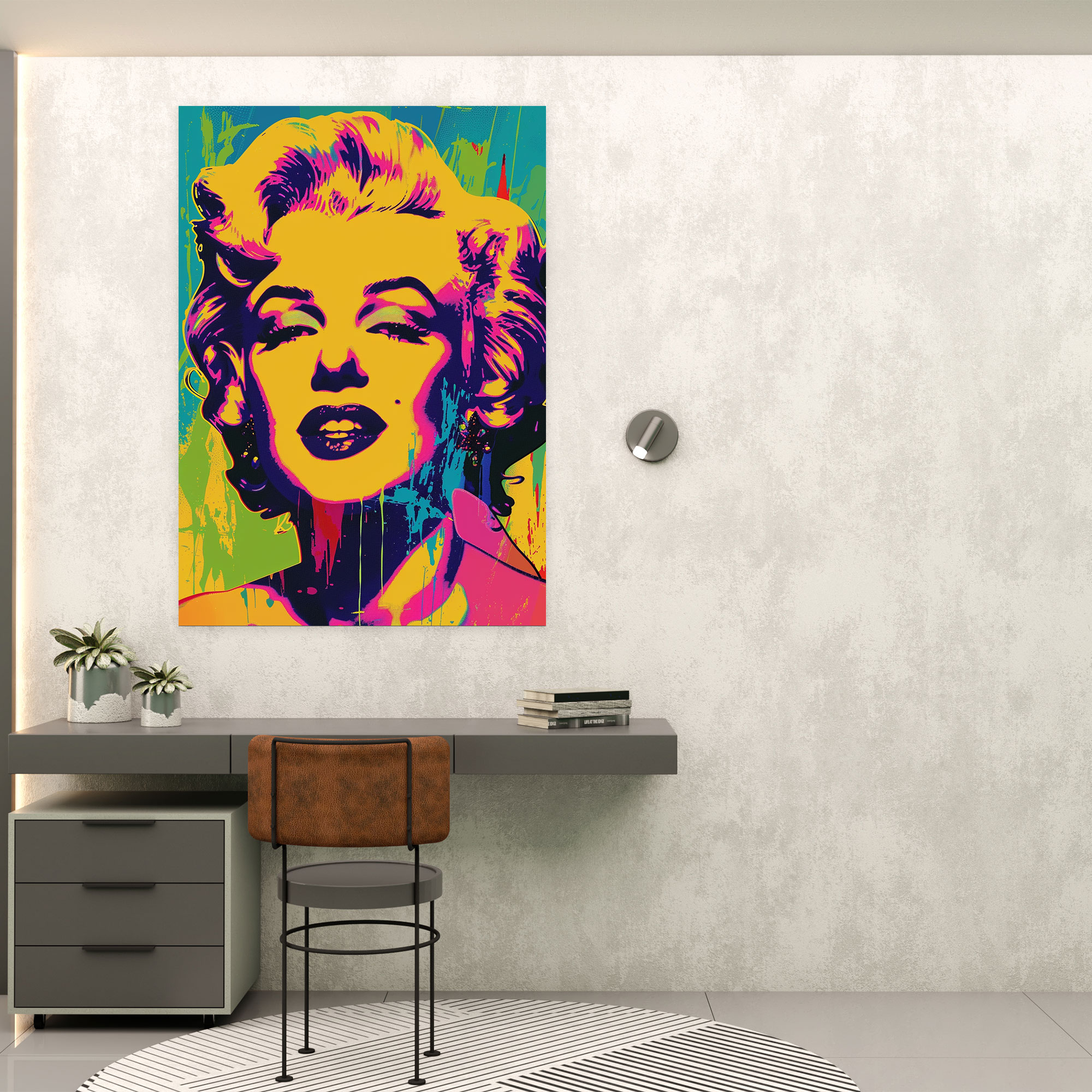 Andy Warhol Marilyn Monroe Canvas Print - Andy Warhol, Home Decoration, Canvas Print, Wall Decoration