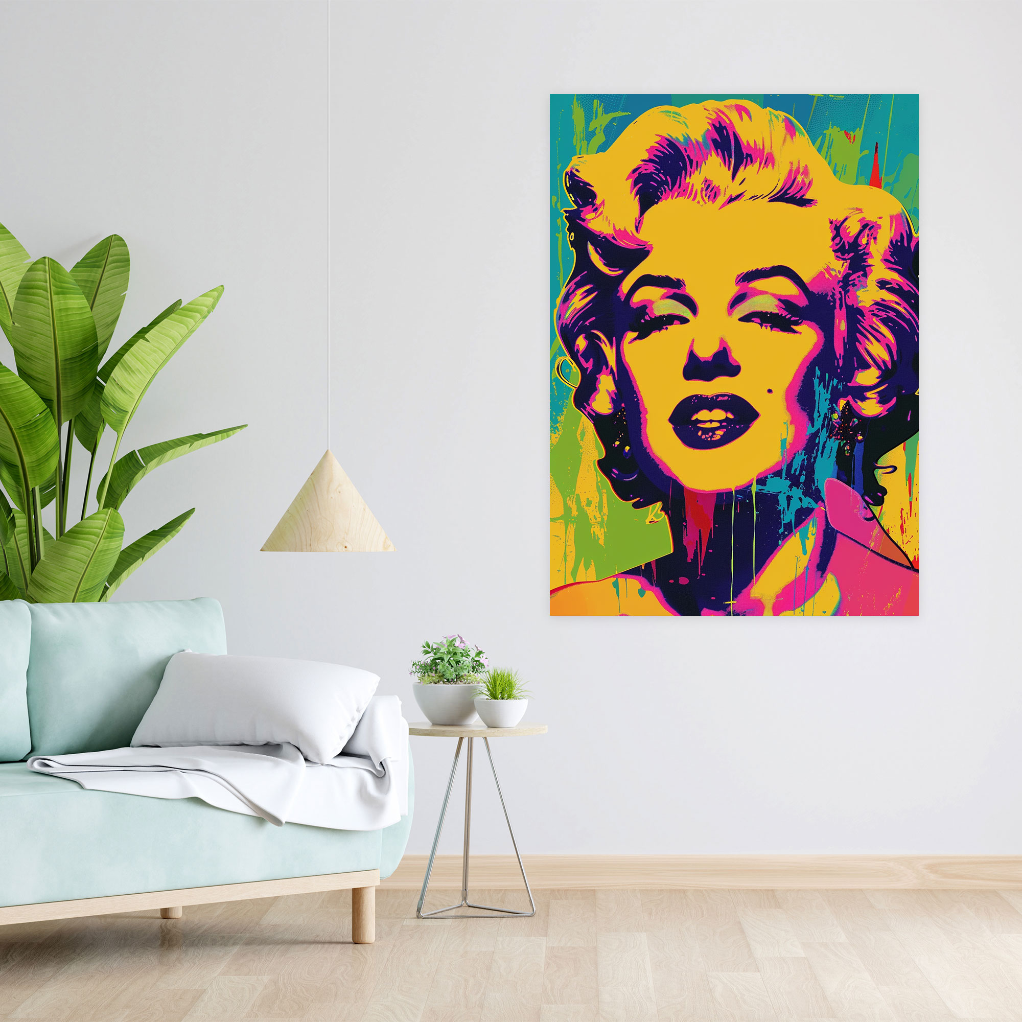Andy Warhol Marilyn Monroe Canvas Print - Andy Warhol, Home Decoration, Canvas Print, Wall Decoration