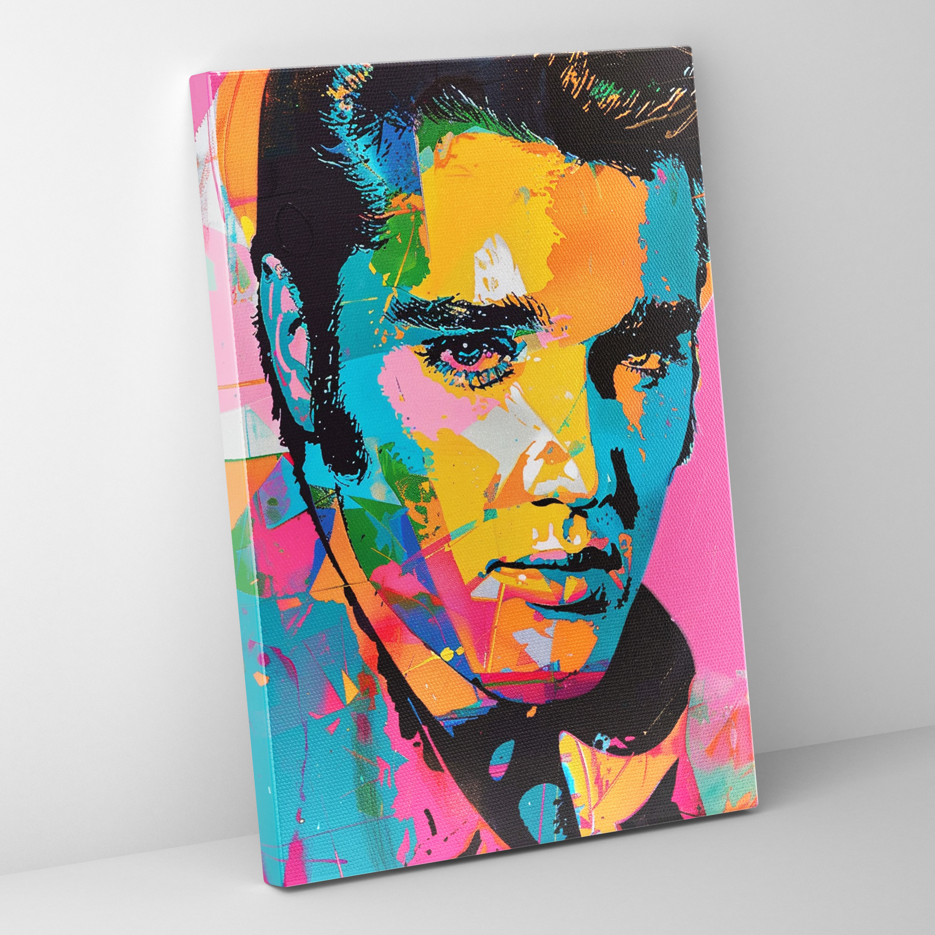 Andy Warhol Elvis Presley Wall Decoration - Andy Warhol, Wall Decoration, Canvas Wall Art, Canvas Print