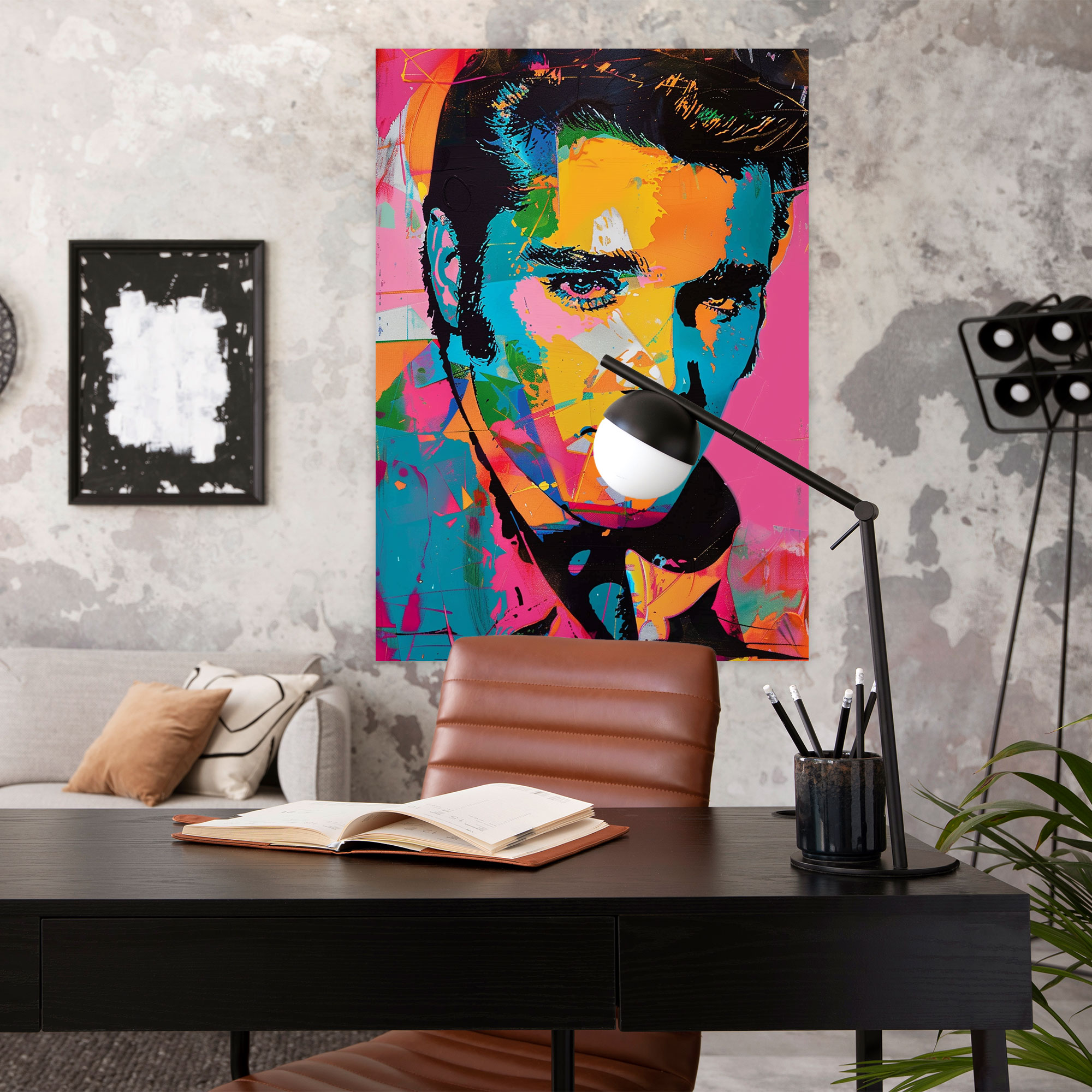 Andy Warhol Elvis Presley Wall Decoration - Andy Warhol, Wall Decoration, Canvas Wall Art, Canvas Print