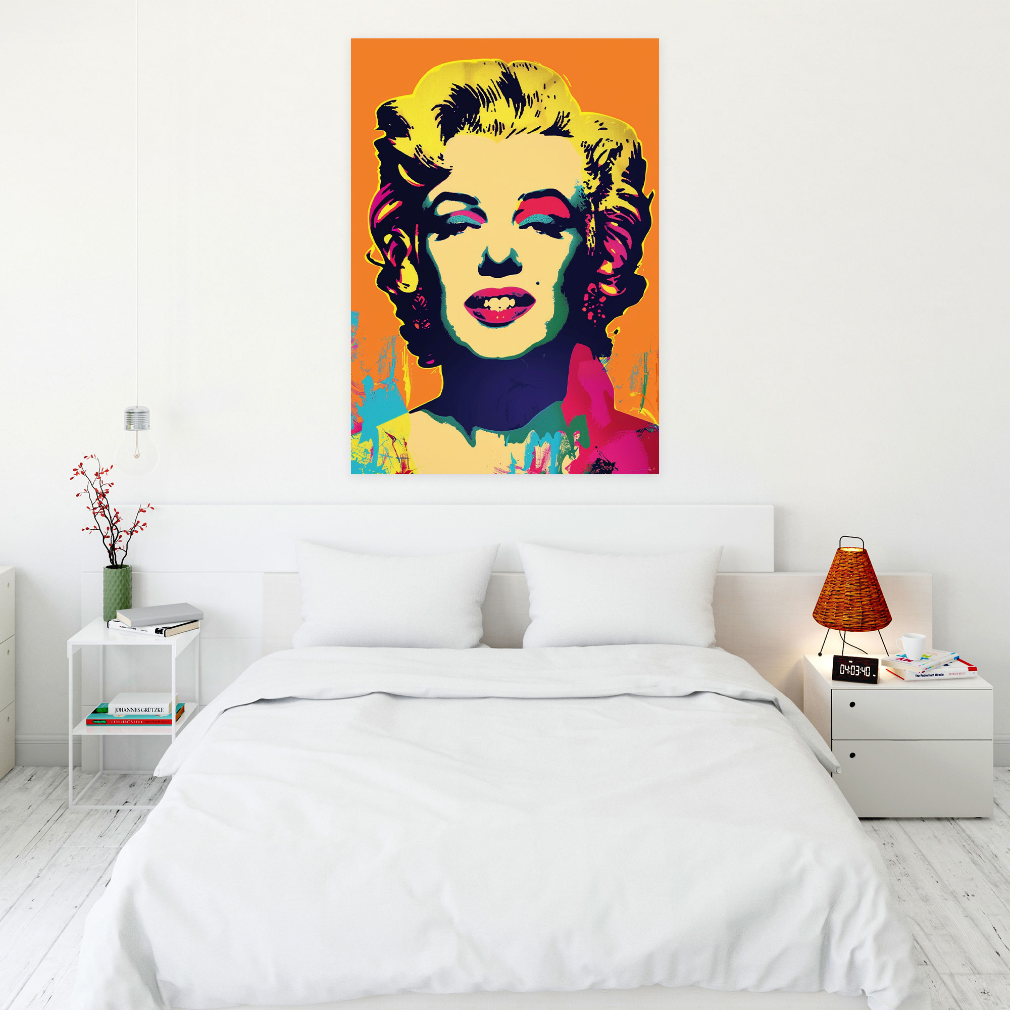 Andy Warhol Celebrity Portraits Canvas Print - Andy Warhol, Wall Decoration, Canvas Print, Andy Warhol