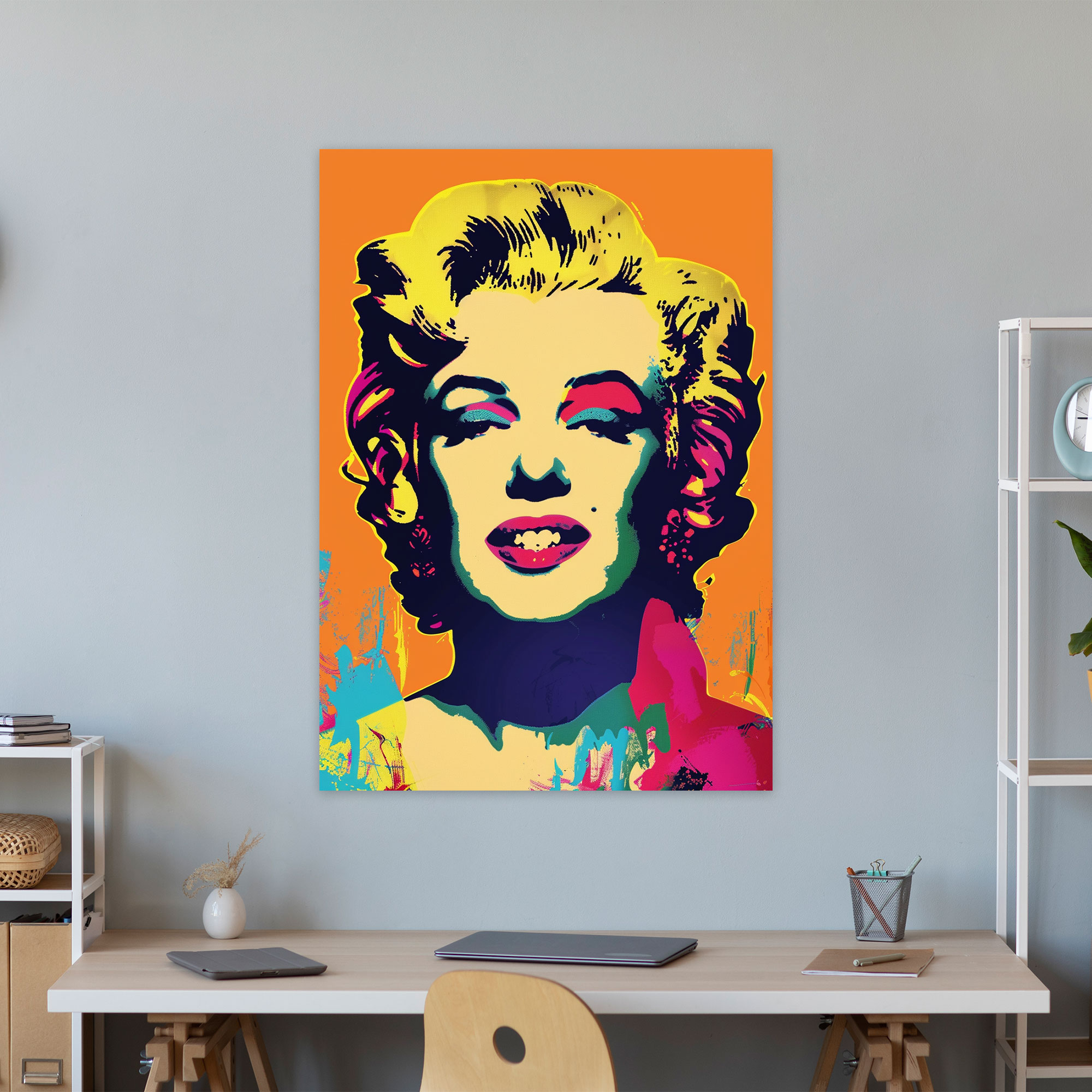 Andy Warhol Celebrity Portraits Canvas Print - Andy Warhol, Wall Decoration, Canvas Print, Andy Warhol