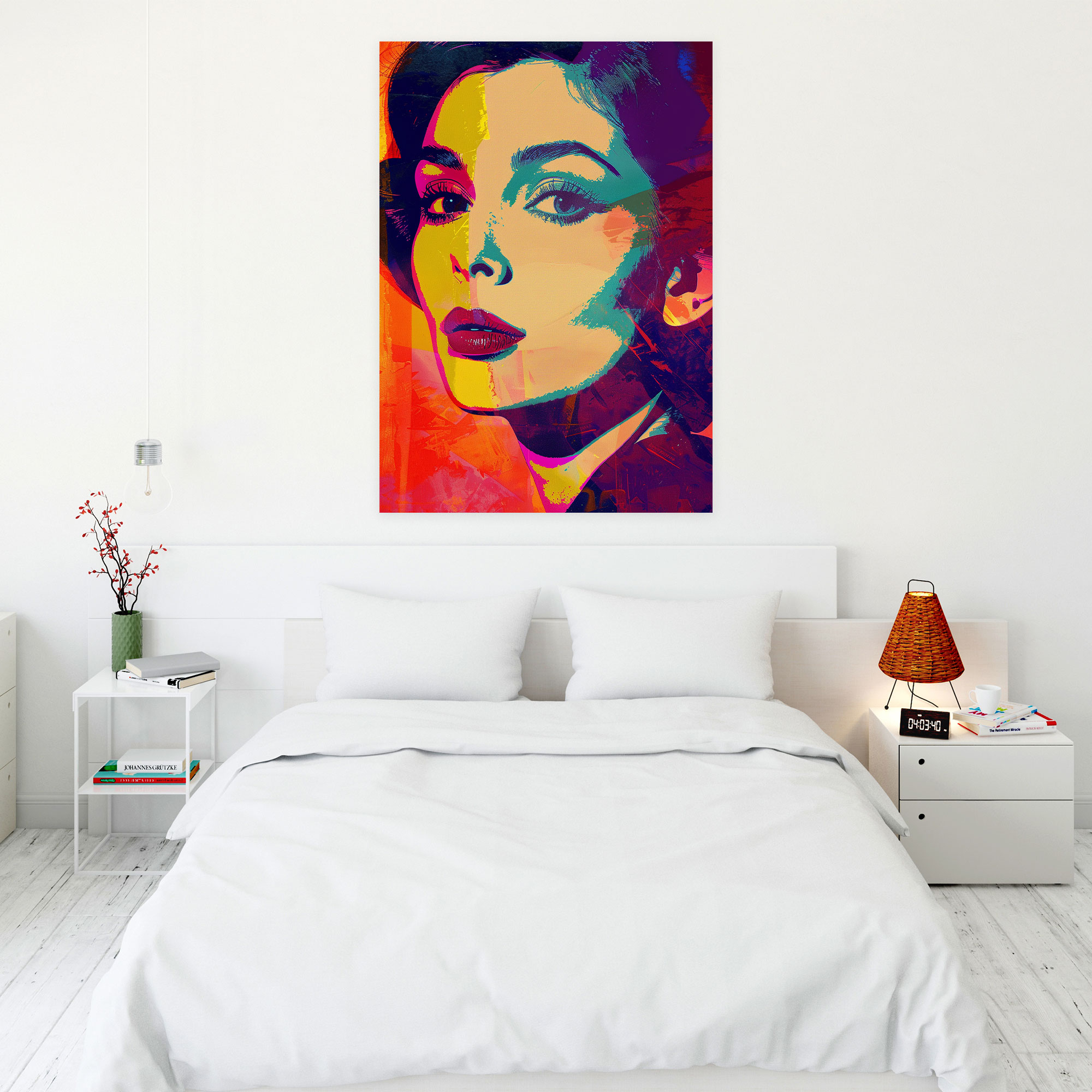 Andy Warhol Canvas Print - Andy Warhol, Home Decoration, Canvas Print, Canvas