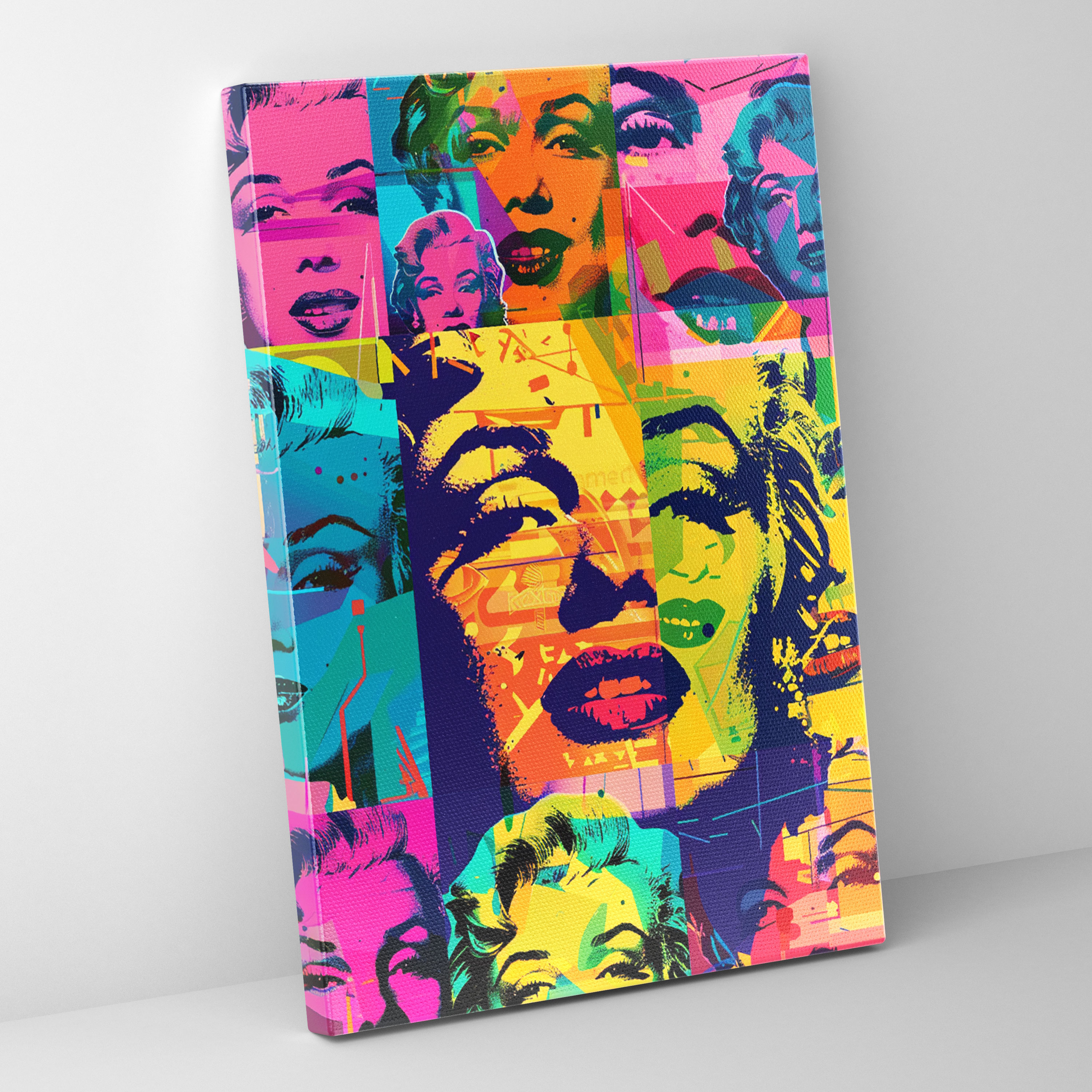 Andy Warhol Canvas Print - Andy Warhol, Canvas Wall Art, Canvas Print, Wall Art