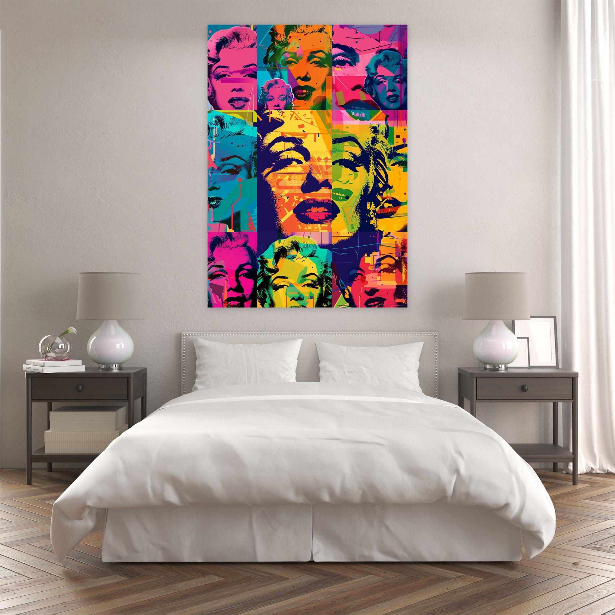 Andy Warhol Canvas Print - Andy Warhol, Canvas Wall Art, Canvas Print, Wall Art