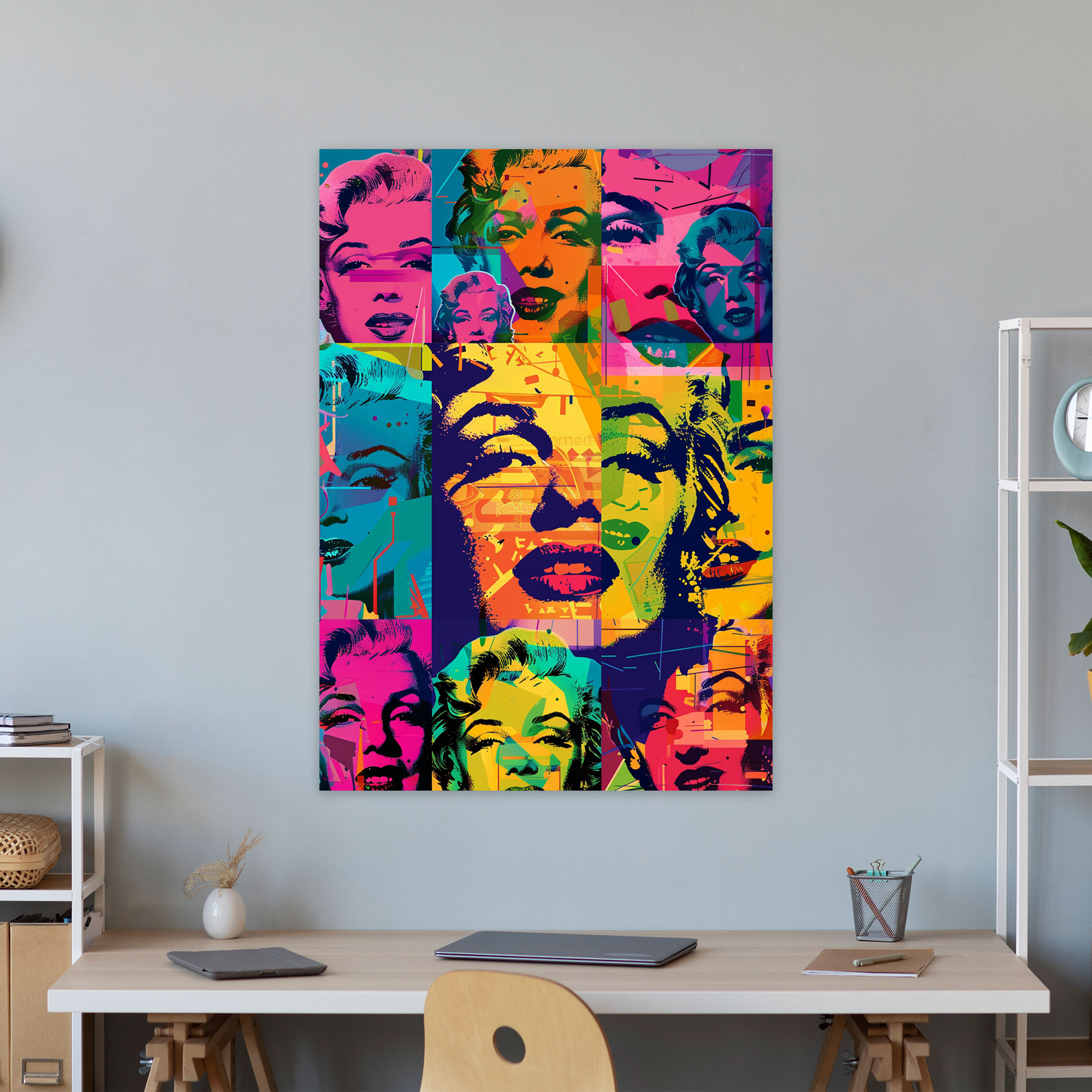 Andy Warhol Canvas Print - Andy Warhol, Canvas Wall Art, Canvas Print, Wall Art
