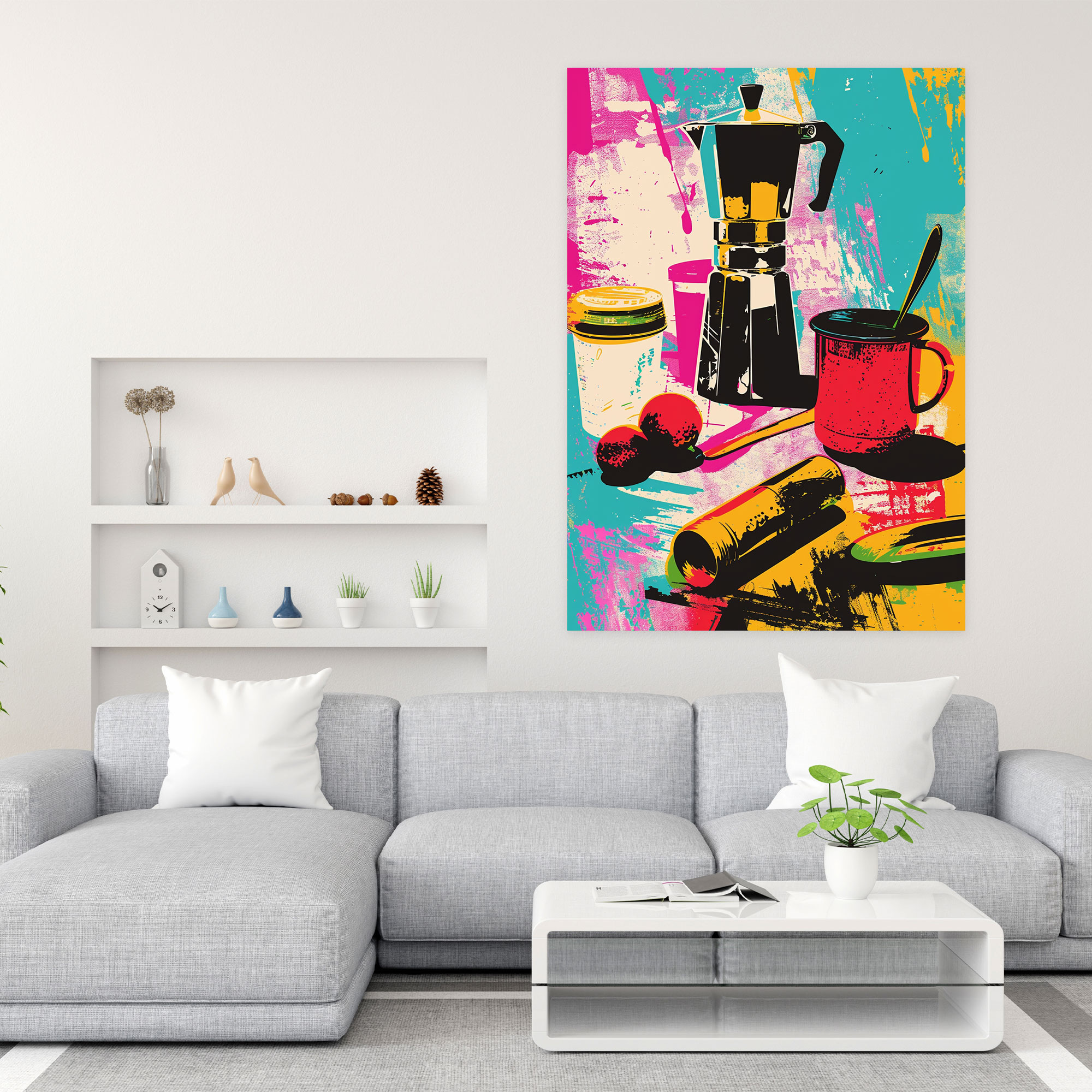 Andy Warhol Canvas Print - Andy Warhol, Canvas Wall Art, Canvas, Wall Art