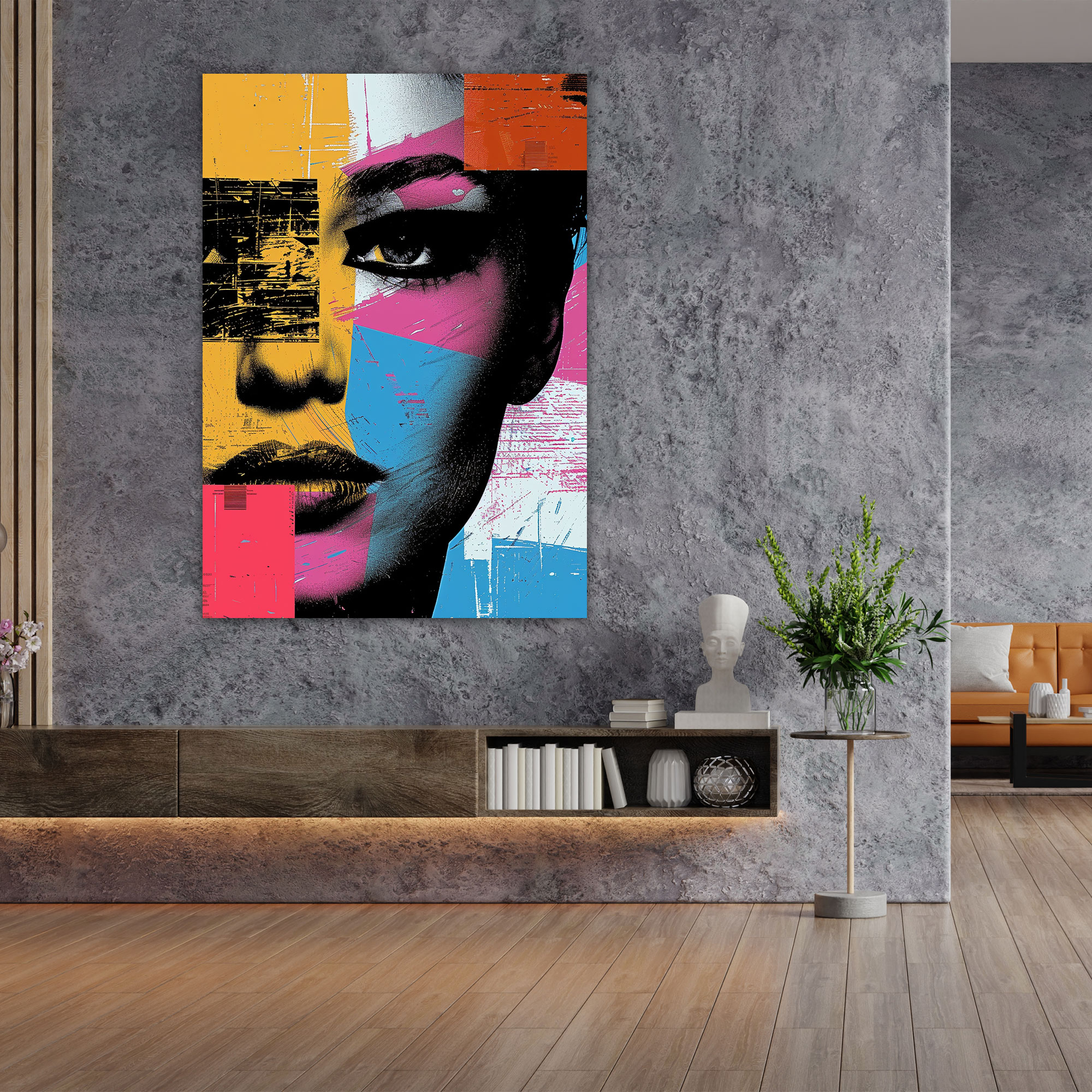Andy Warhol Canvas Print - Andy Warhol, Wall Decoration, Wall Art, Canvas