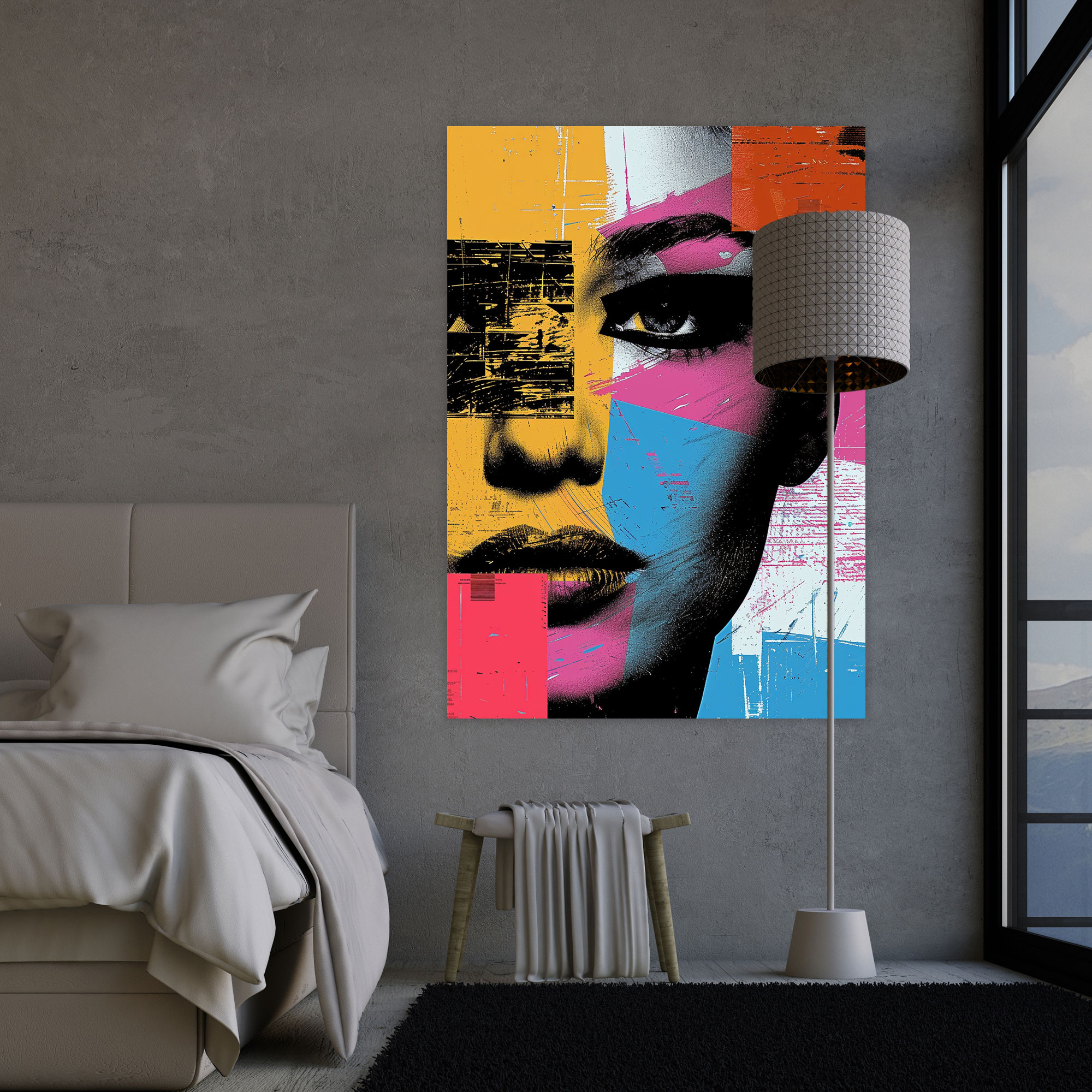 Andy Warhol Canvas Print - Andy Warhol, Wall Decoration, Wall Art, Canvas