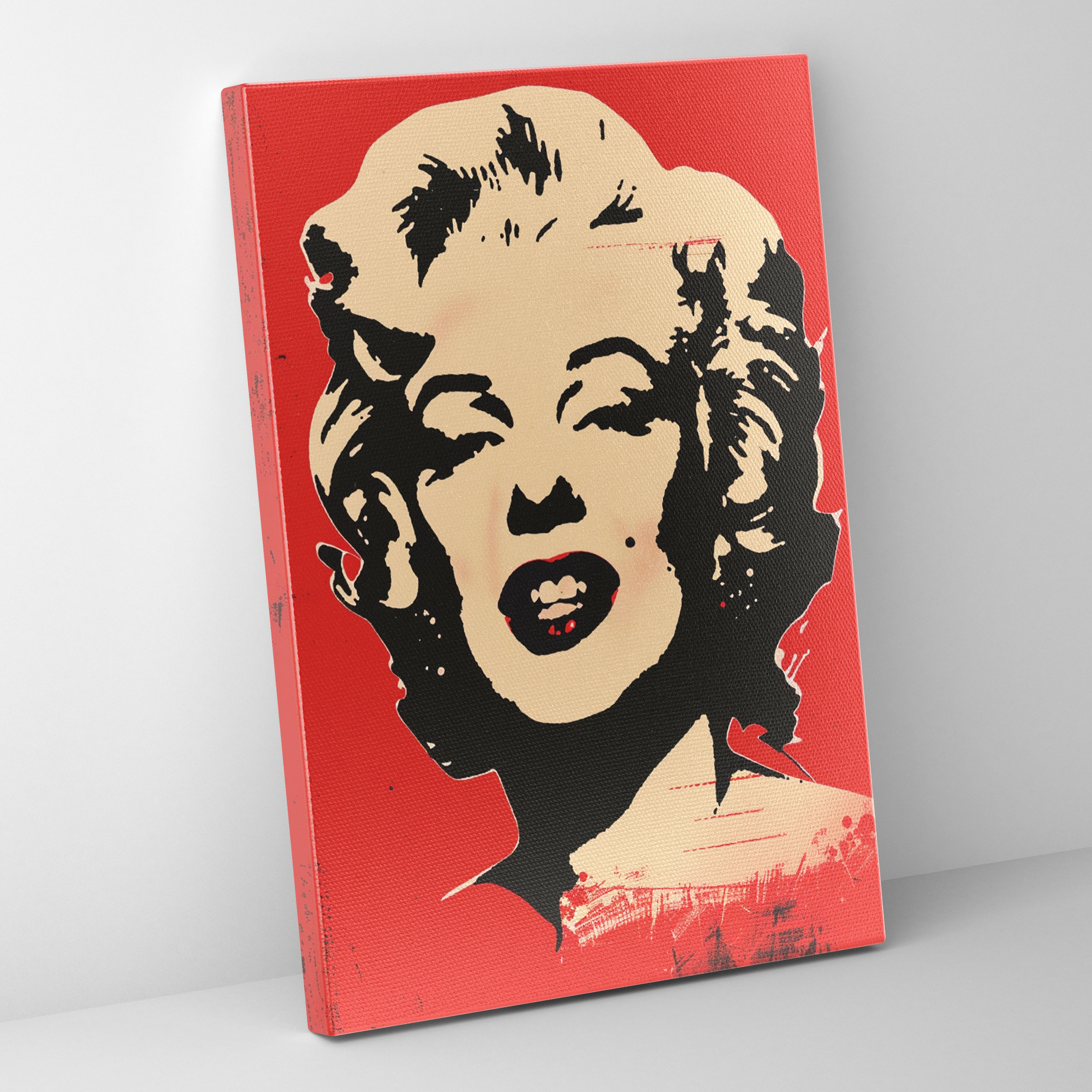 Andy Warhol Kanvas Tablo - Minimalist İkonik Semboller - Ev Dekorasyonu