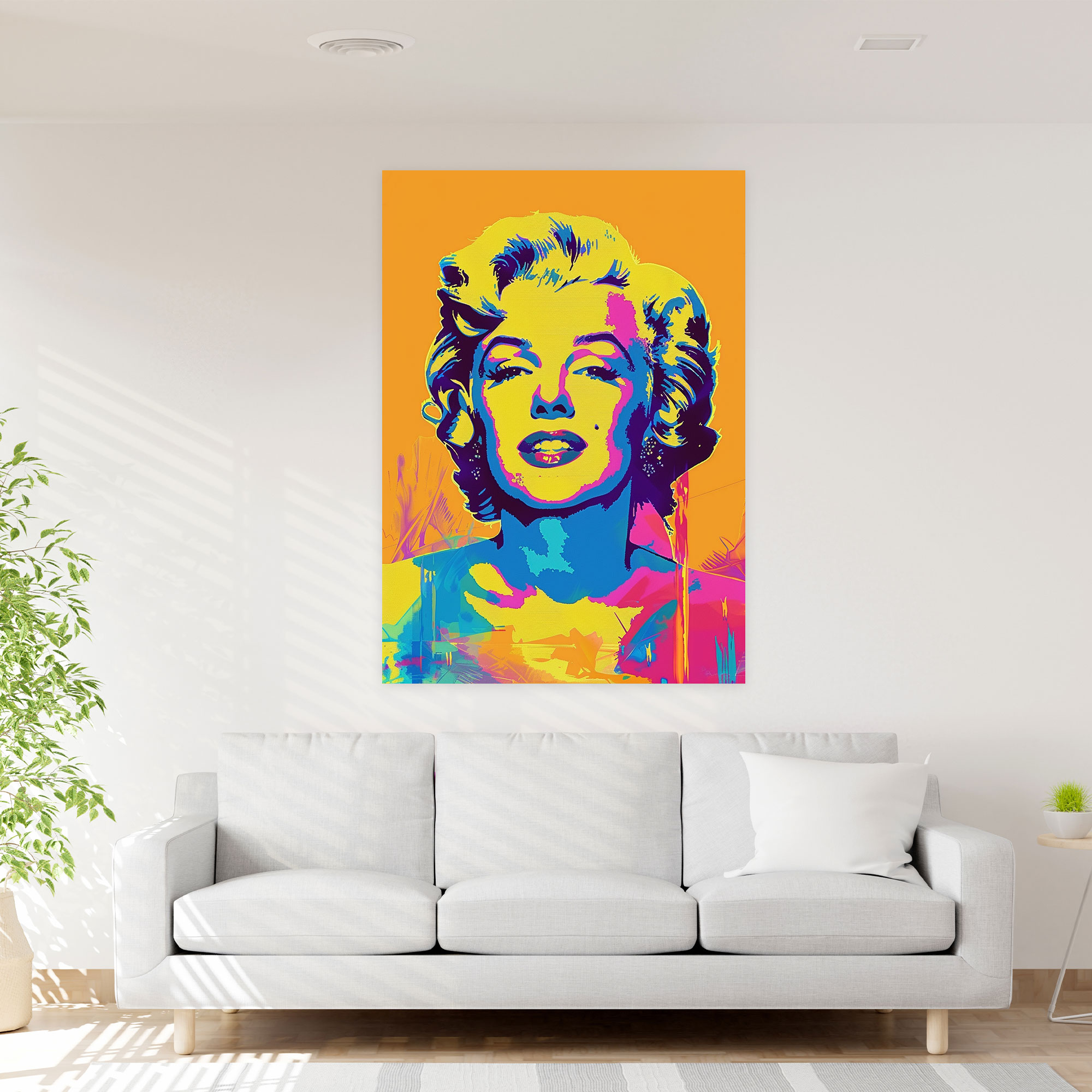 Andy Warhol Canvas Print - Andy Warhol, Home Decoration, Wall Art, Canvas Print